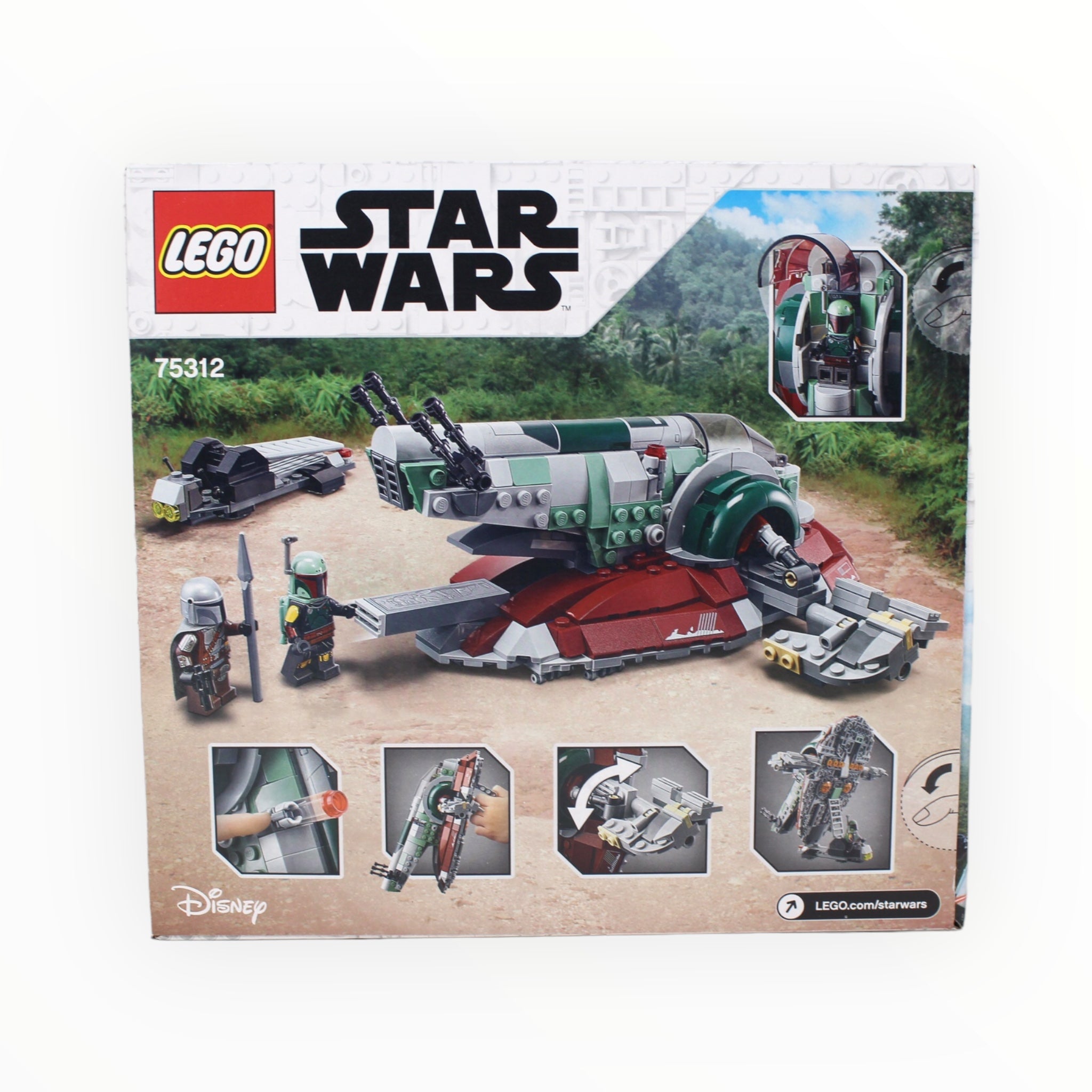 Retired Set 75312 Star Wars Boba Fett's Starship