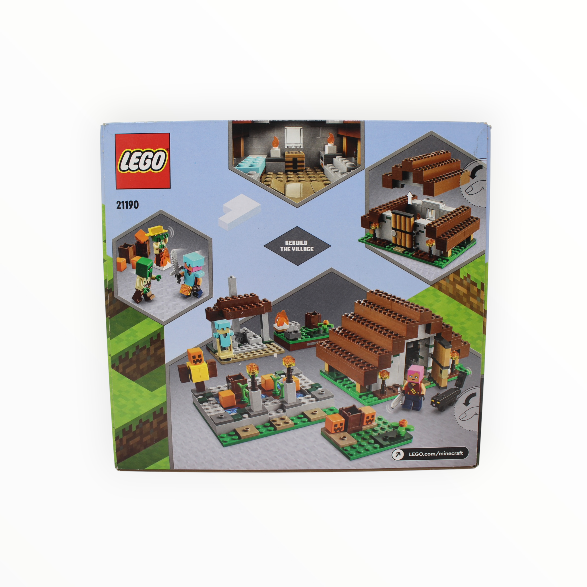 Retired Set 21190 Minecraft The Abandoned Village