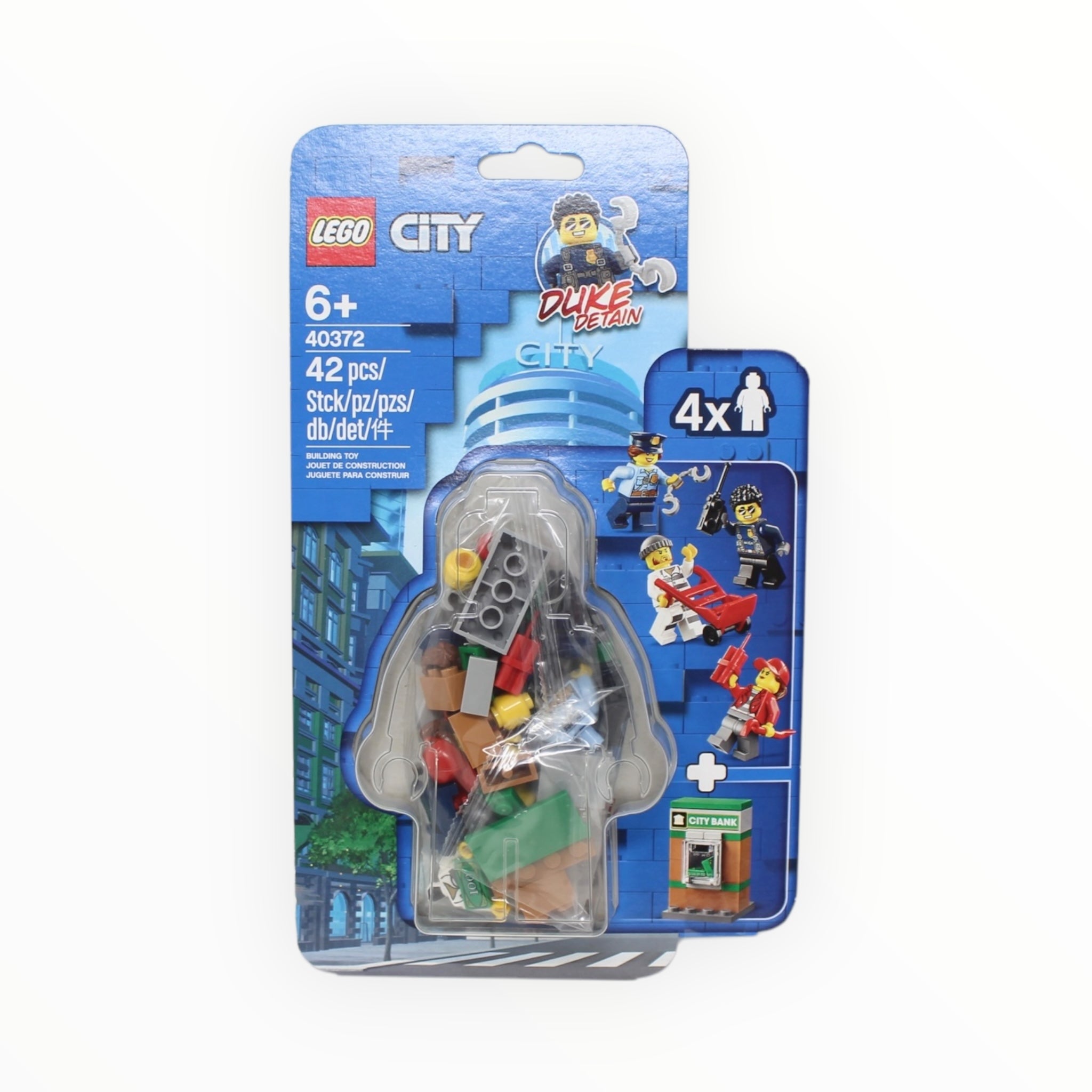 Retired Set 40372 City Police Minifigure Accessory Set