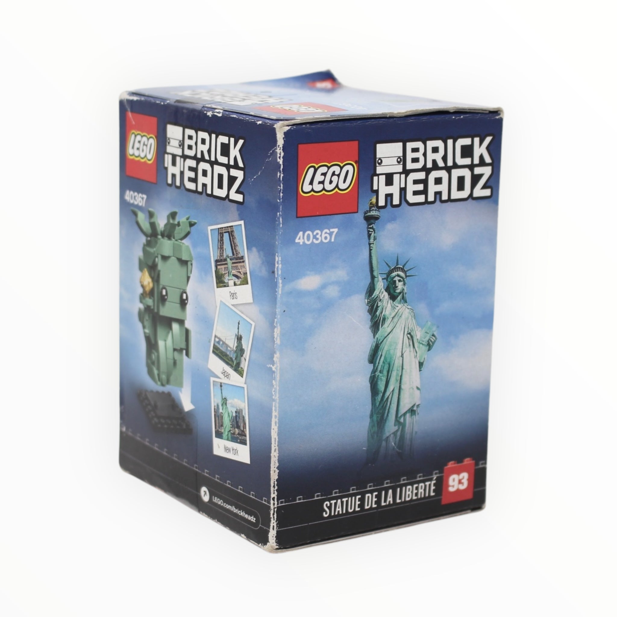 Retired Set 40367 BrickHeadz Lady Liberty (damaged box)