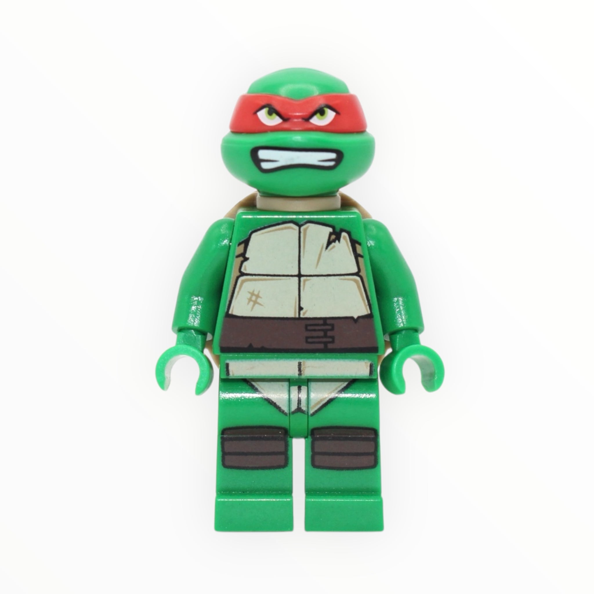 Raphael (2012 TMNT, gritted teeth, looking up)
