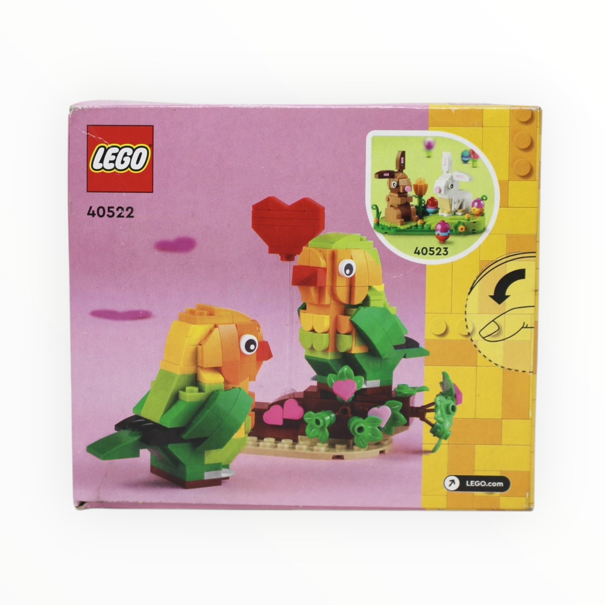 Retired Set 40522 LEGO Valentine Lovebirds (slight box damage)