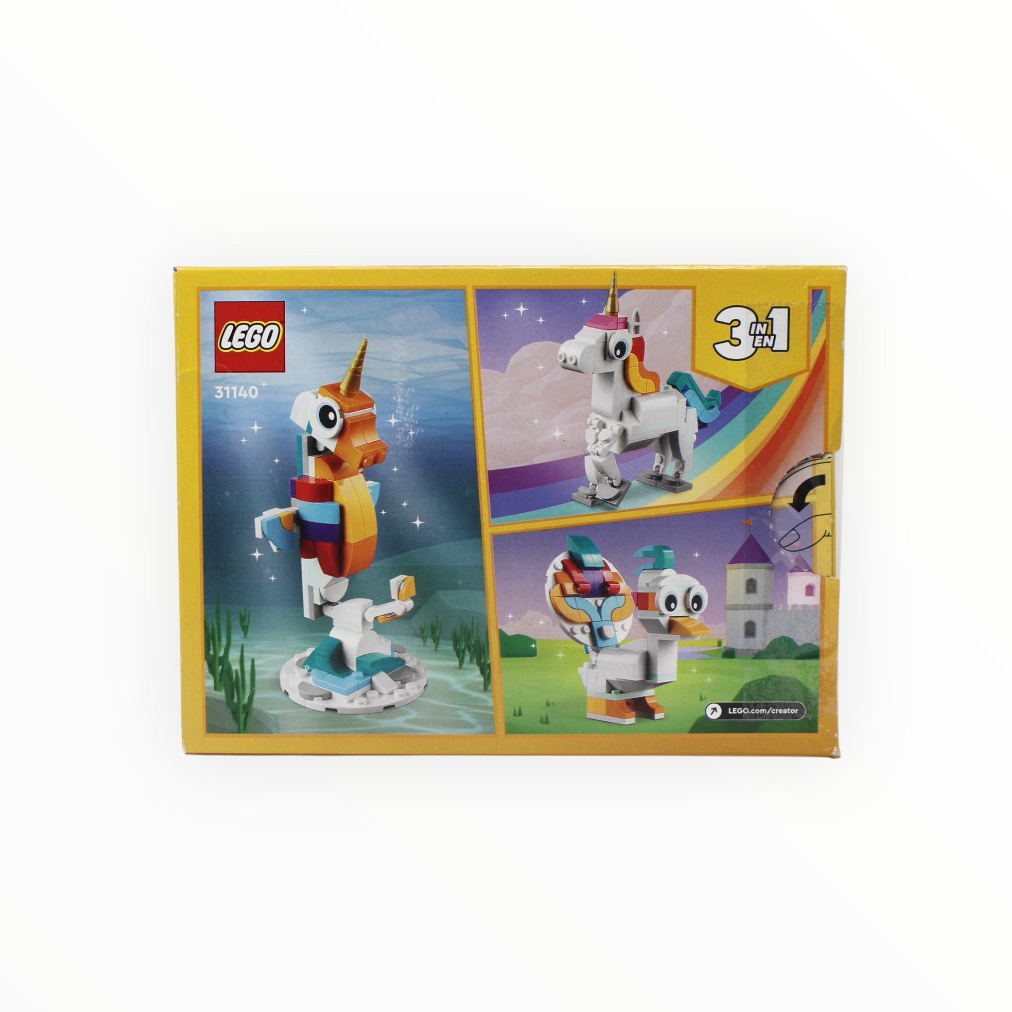 Certified Used Set 31140 Creator Magical Unicorn