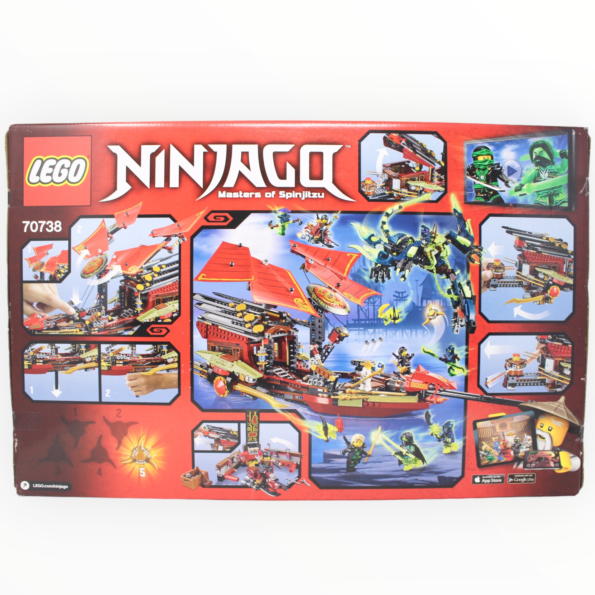 Retired Set 70738 Ninjago Final Flight of the Destiny’s Bounty