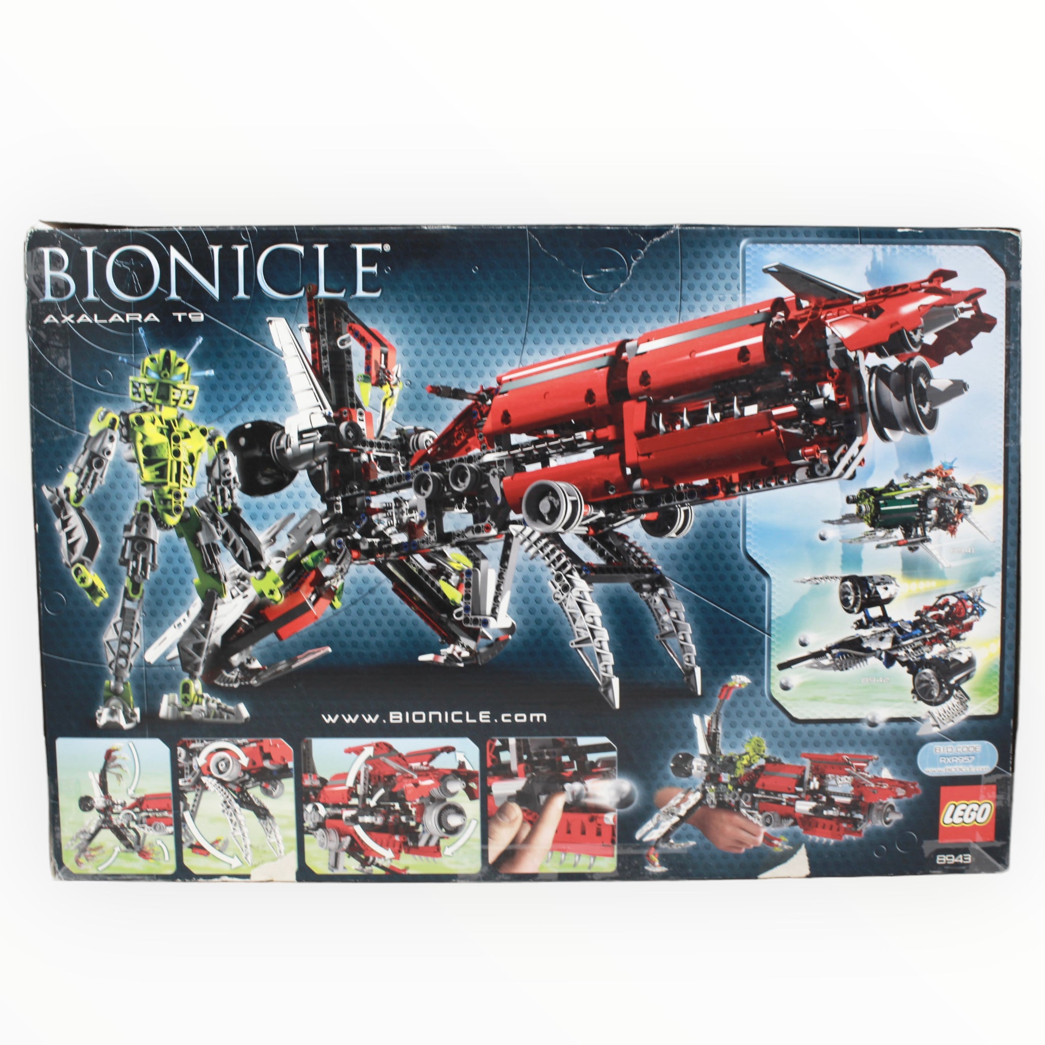 Certified Used Set 8943 Bionicle Axalara T9