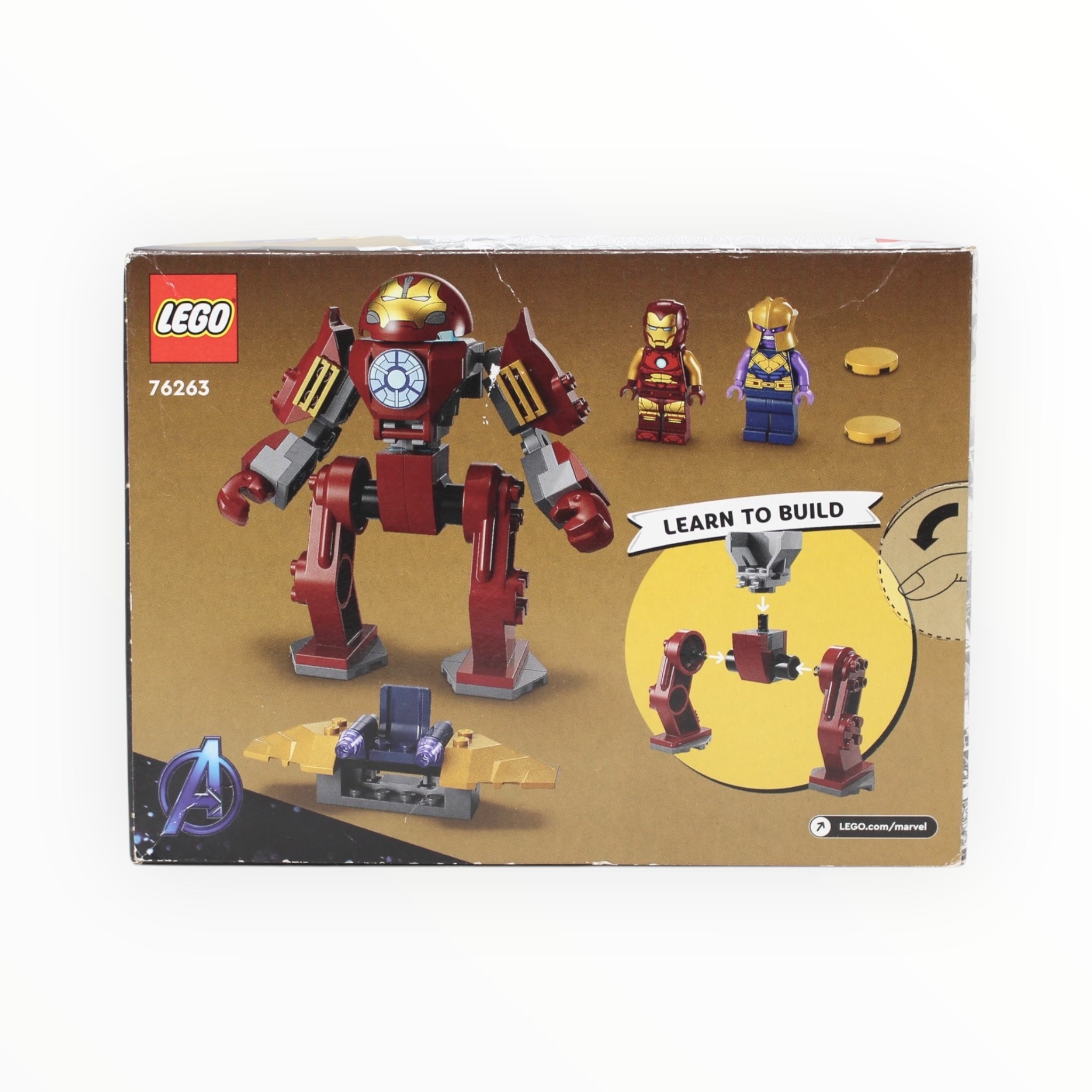 Retired Set 76263 Marvel Iron Man Hulkbuster vs. Thanos