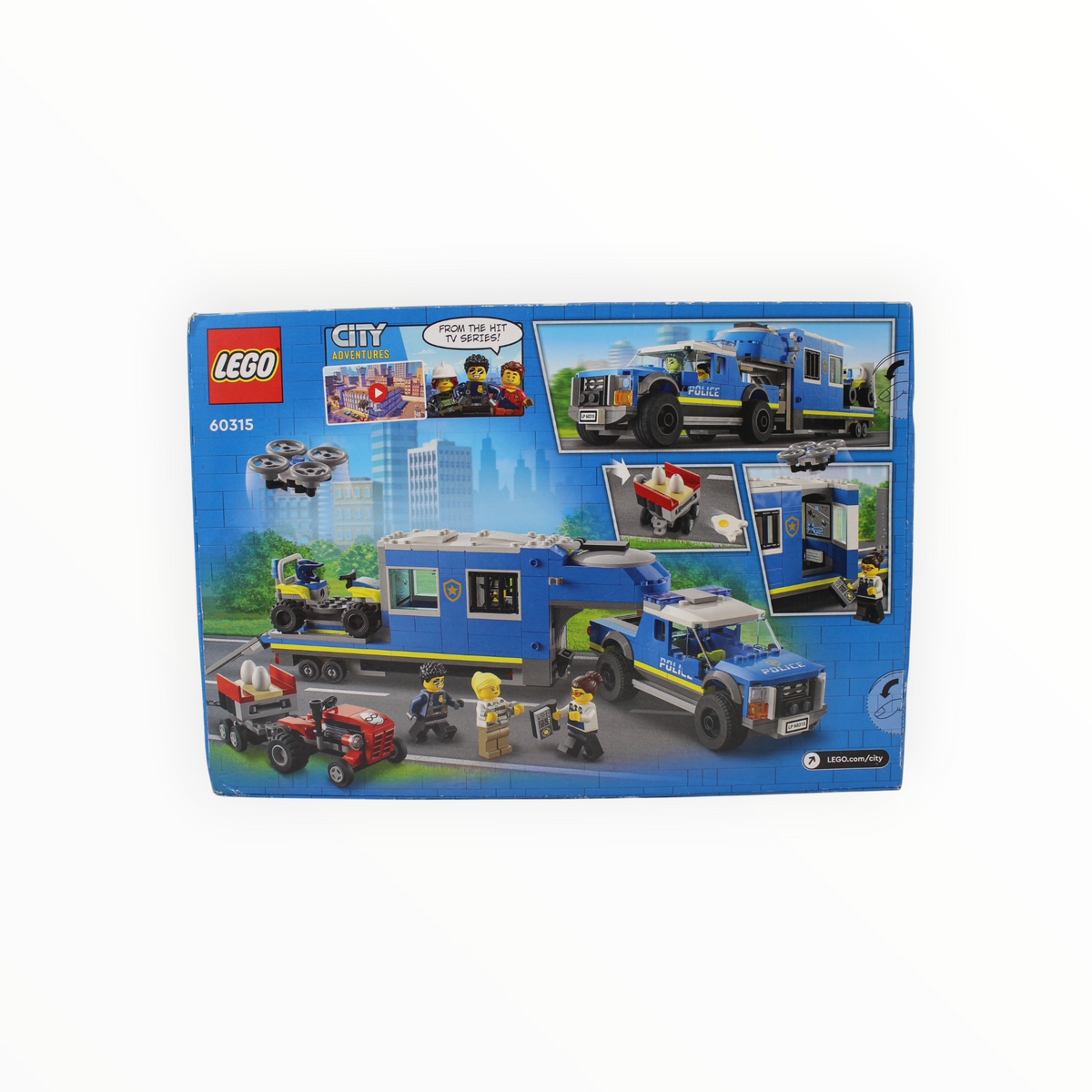 Retired Set 60315 City Police Mobile Command Truck (damaged box)
