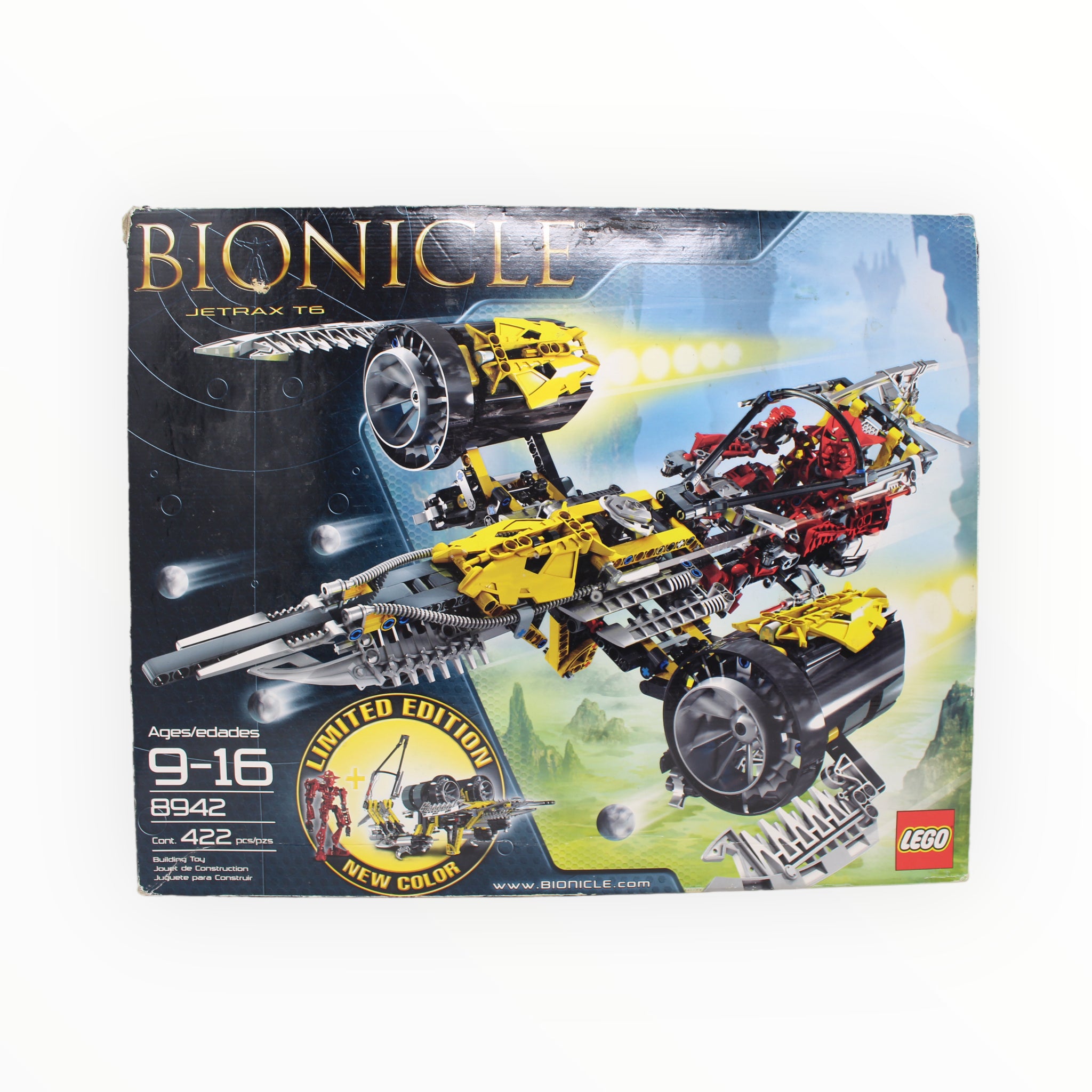 Certified Used Set 8942 Bionicle Jetrax T6