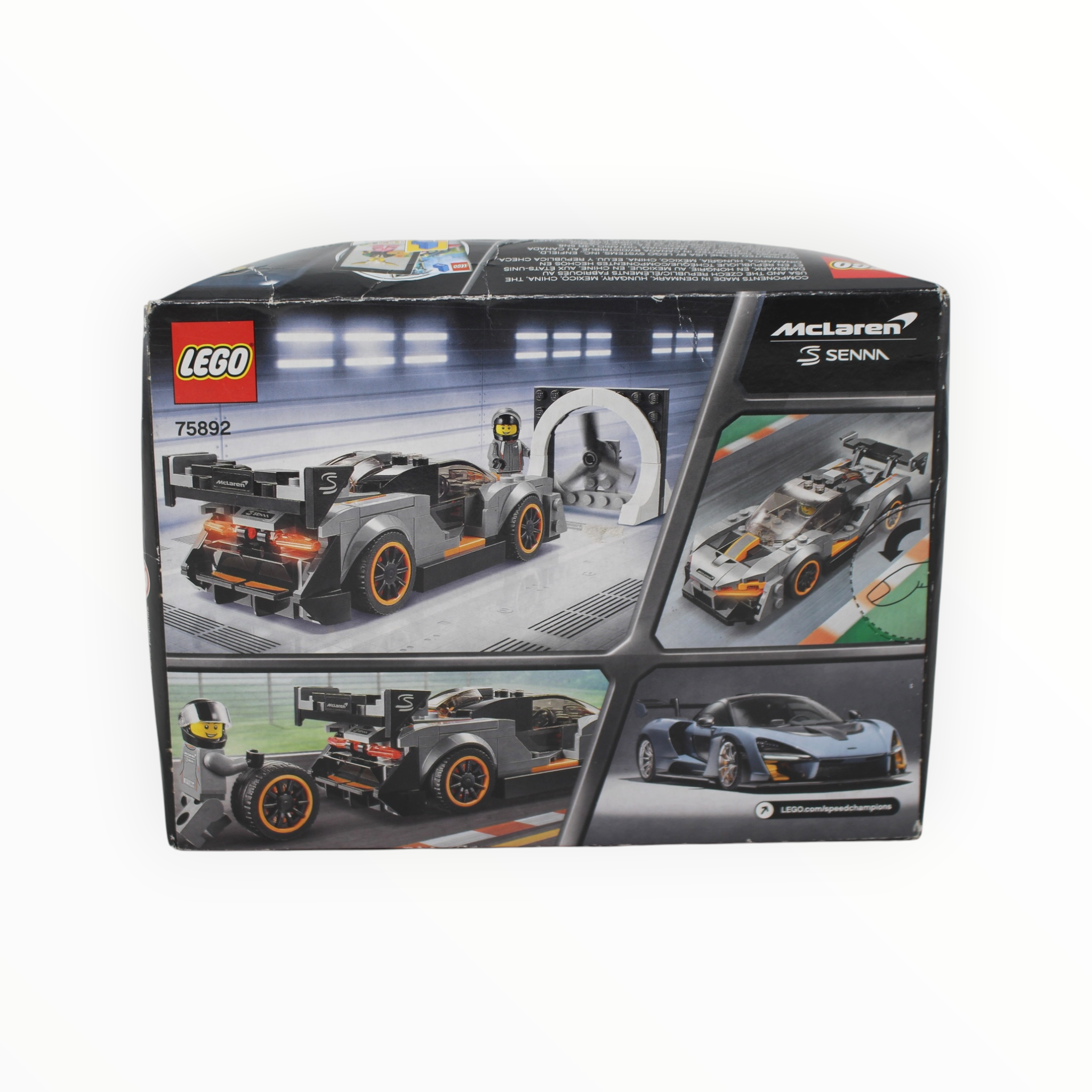 Retired Set 75892 Speed Champions McLaren Senna (damaged box)