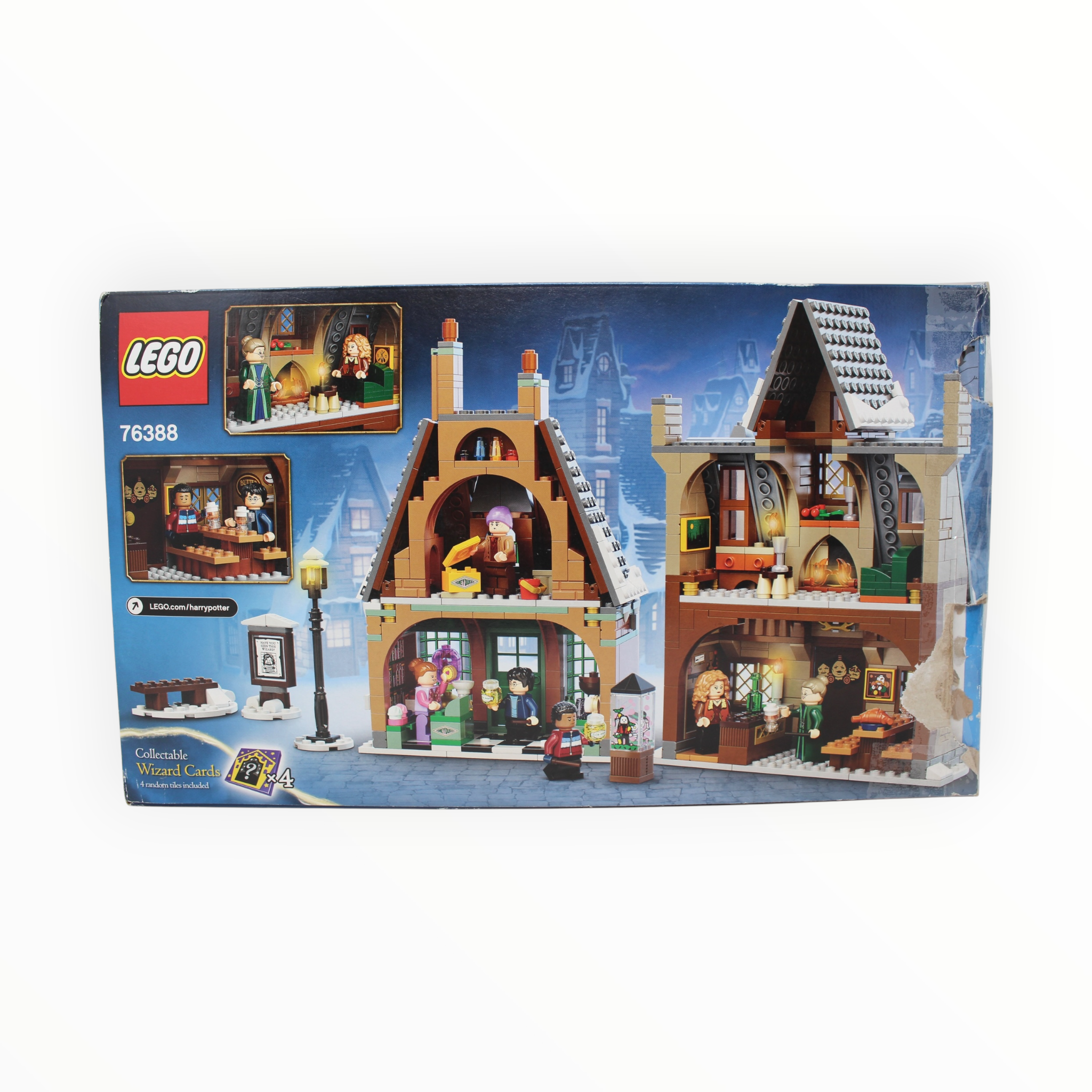 Certified Used Set 76388 Harry Potter Hogsmeade Village Visit (Bags 5 & 6 sealed, slight box damage)