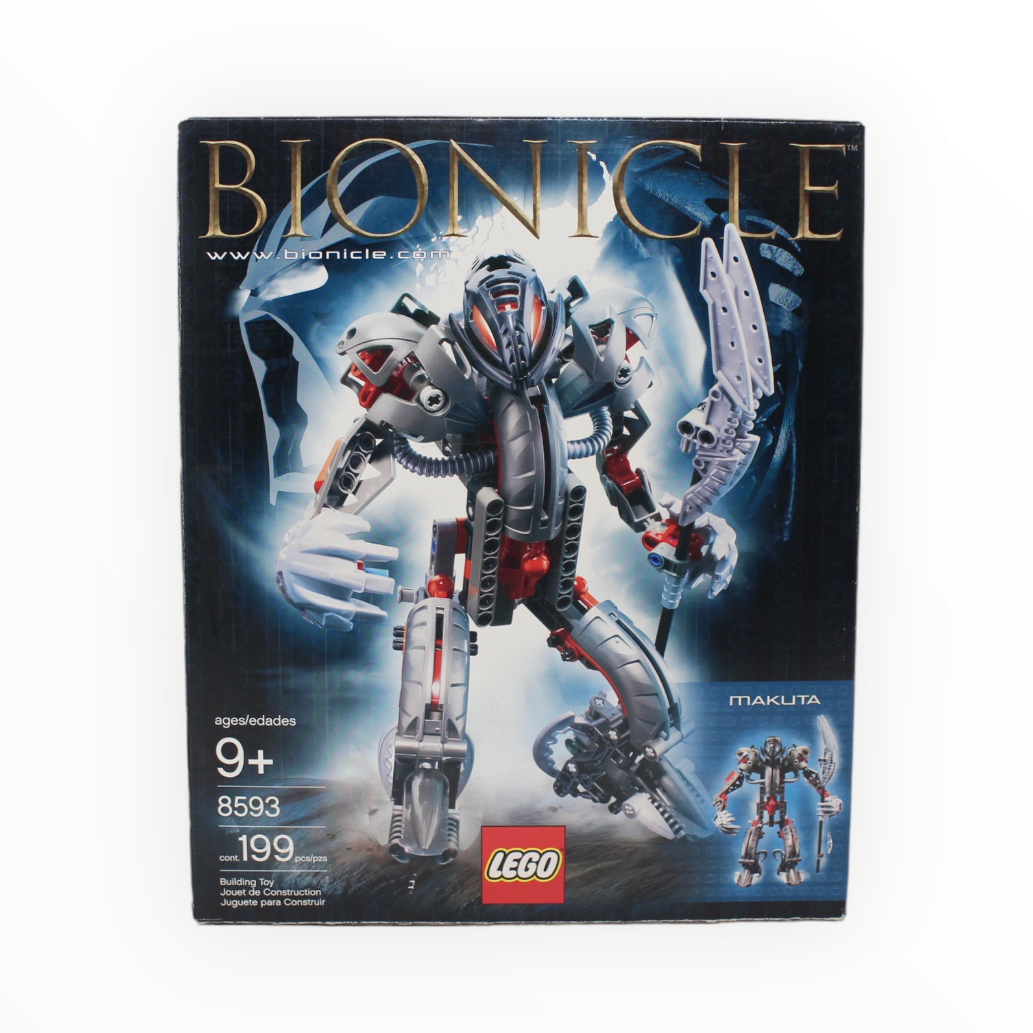 Certified Used Set 8593 Bionicle Makuta