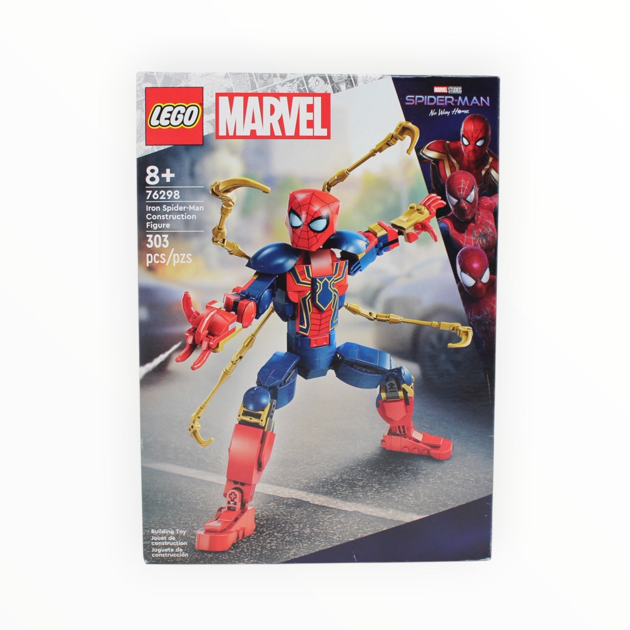 Retired Set 76298 Marvel Iron Spider-Man Construction Figure