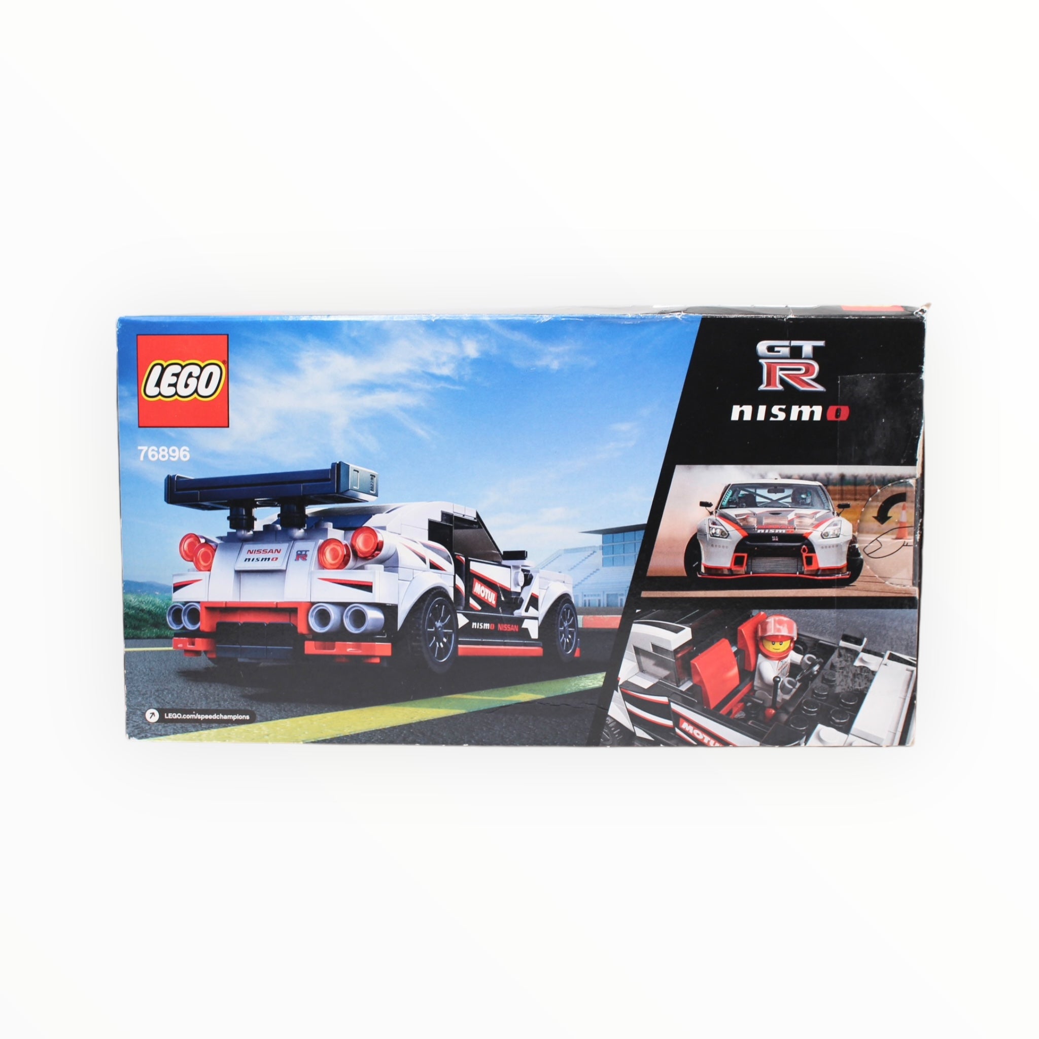 Certified Used Set 76896 Speed Champions Nissan GT-R NISMO (open box, sealed bags)