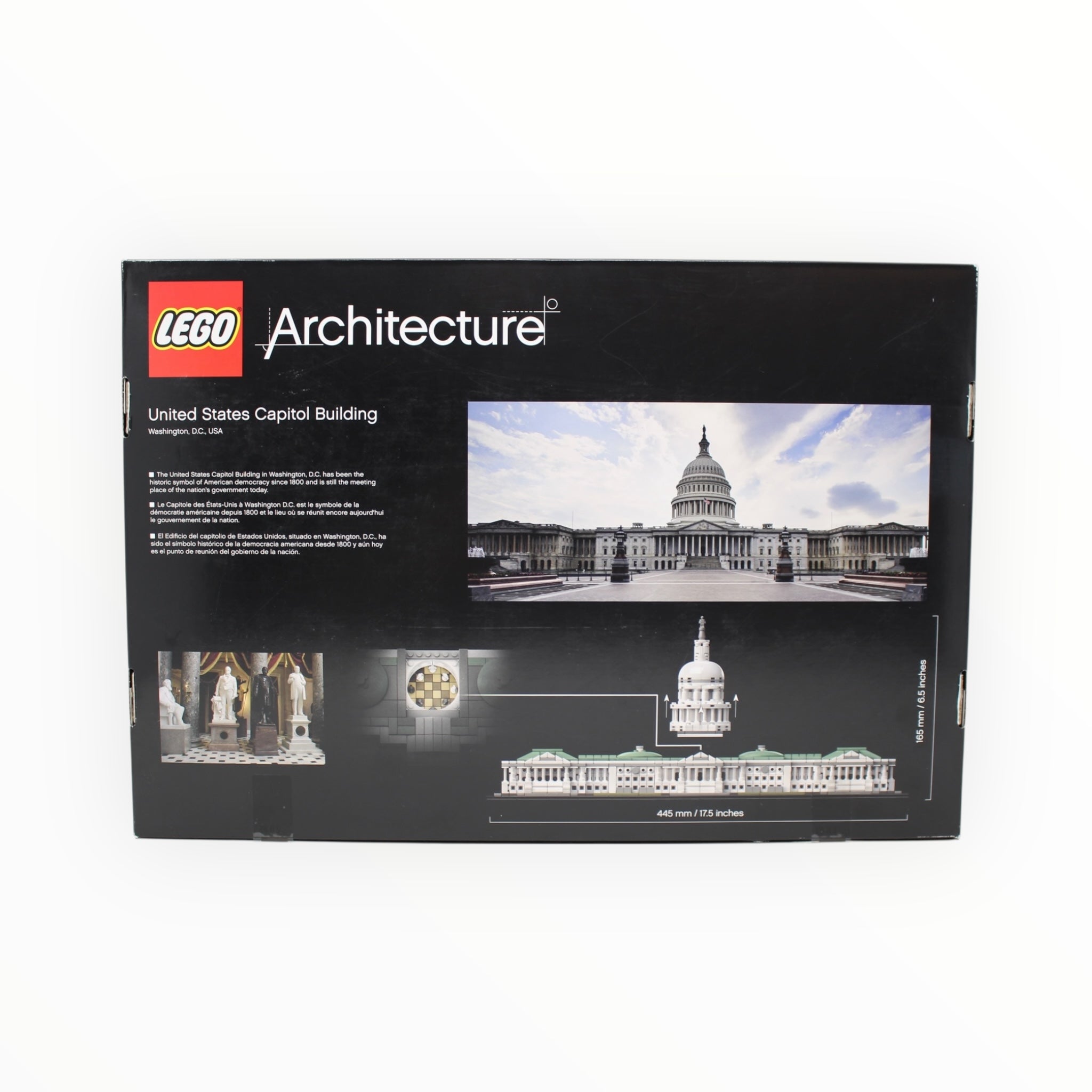 Retired Set 21030 Architecture United States Capitol Building (slight box damage)
