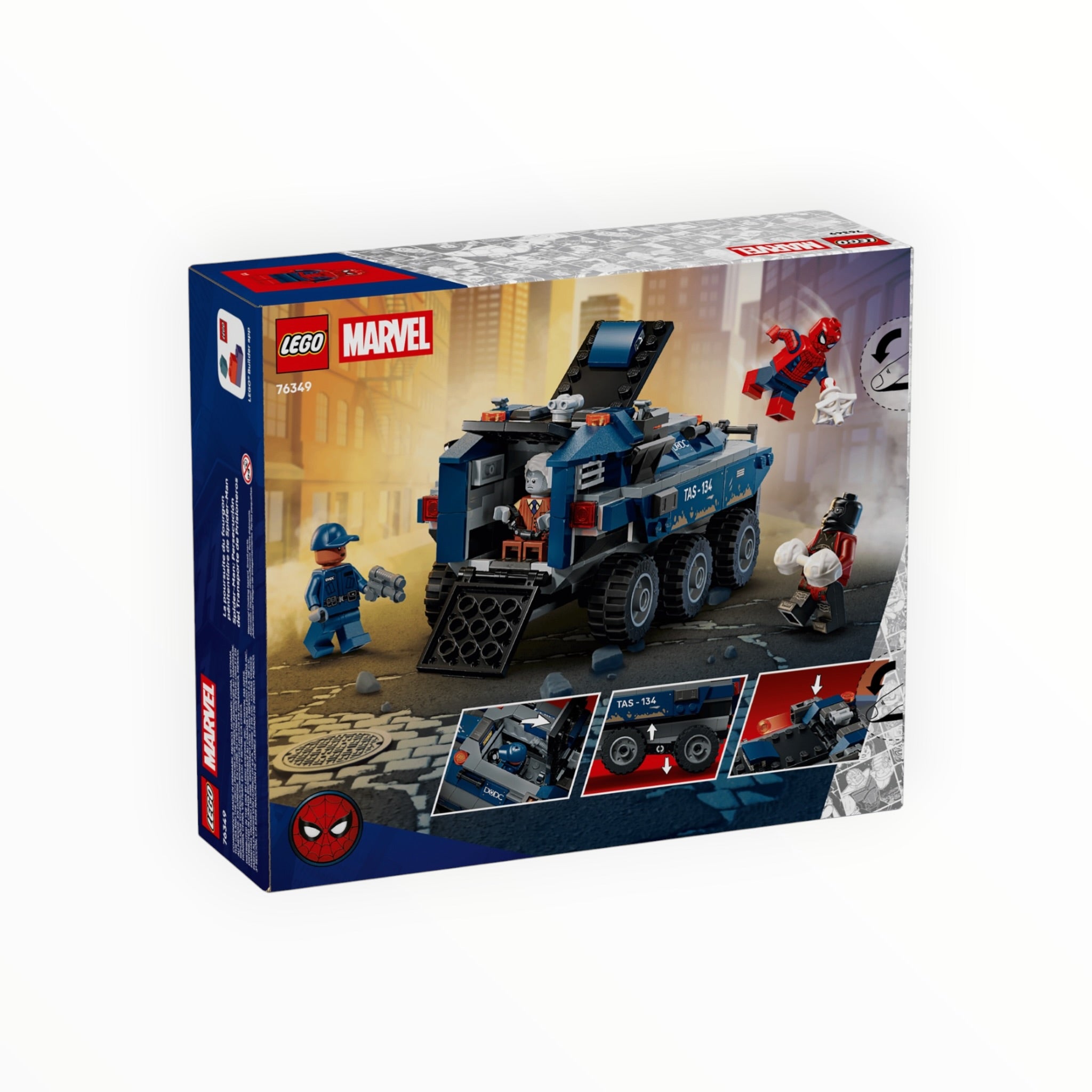 76349 Marvel Spider-Man Prison Transport Chase