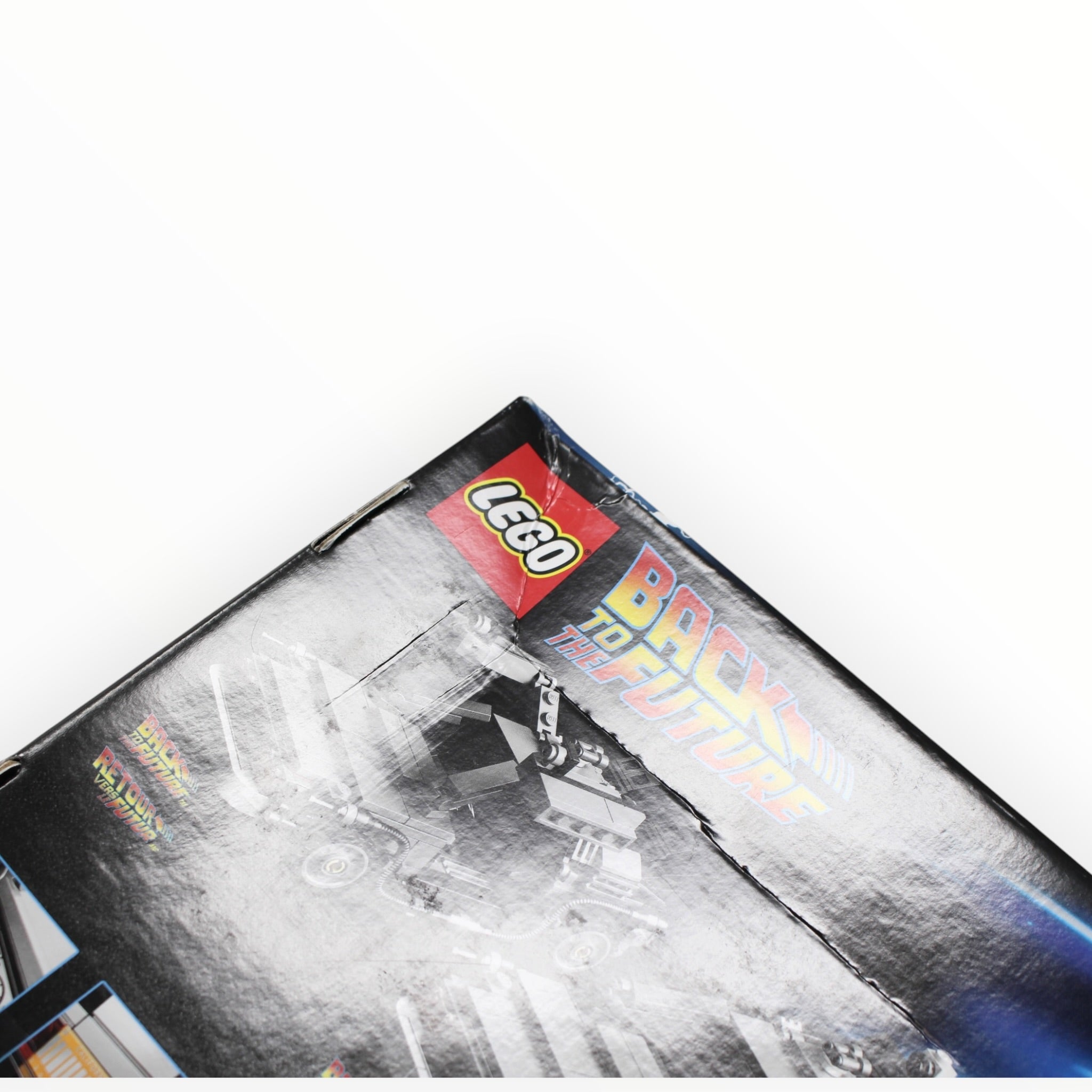 Retired Set 21103 CUUSOO Back to the Future Time Machine (damaged box)