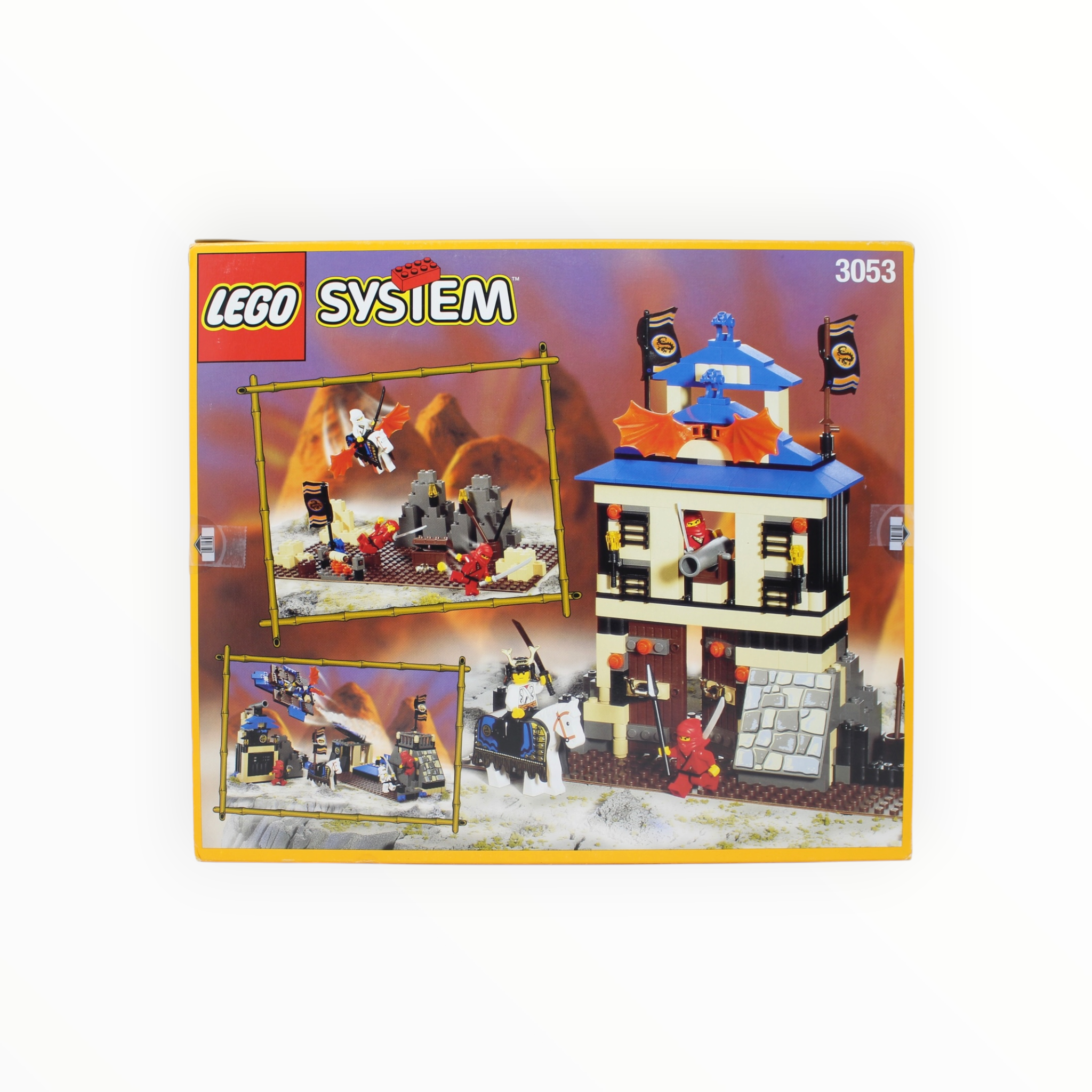 Certified Used Set 3053 Ninja Emperor’s Stronghold (open box, sealed bags)