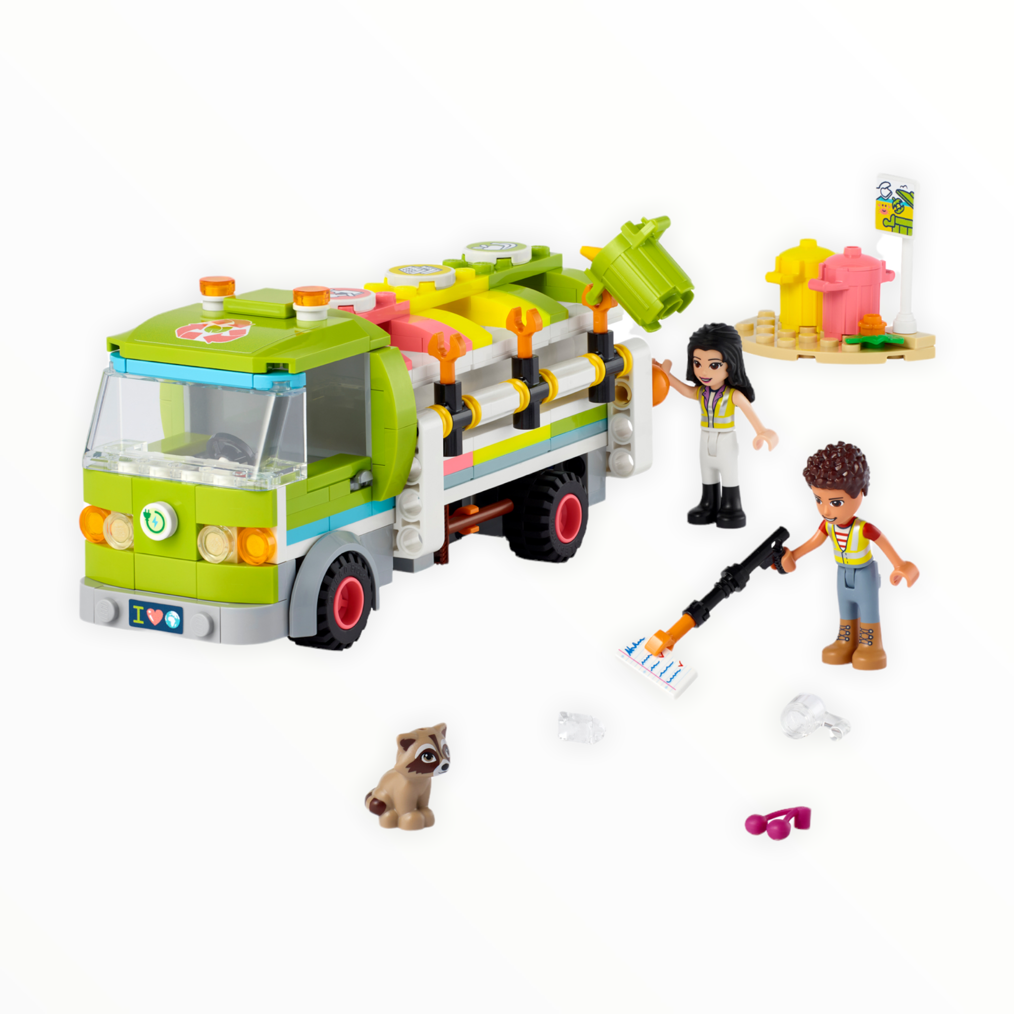 Retired Set 41712 Friends Recycling Truck