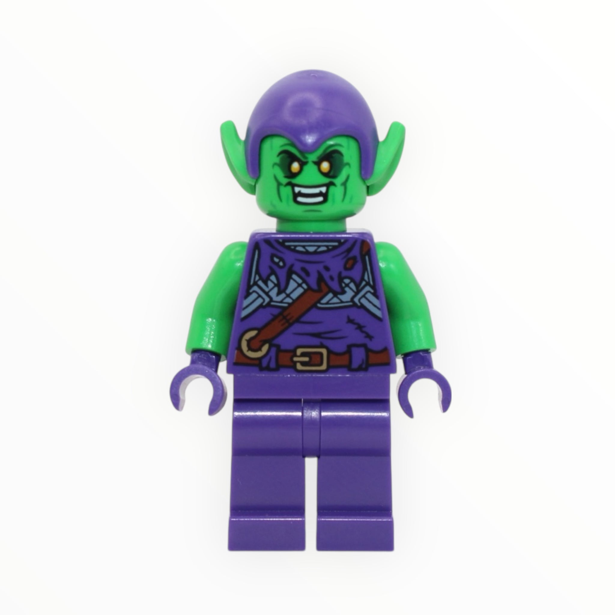 Green Goblin (dark purple outfit, green skin, plain legs, 2022)