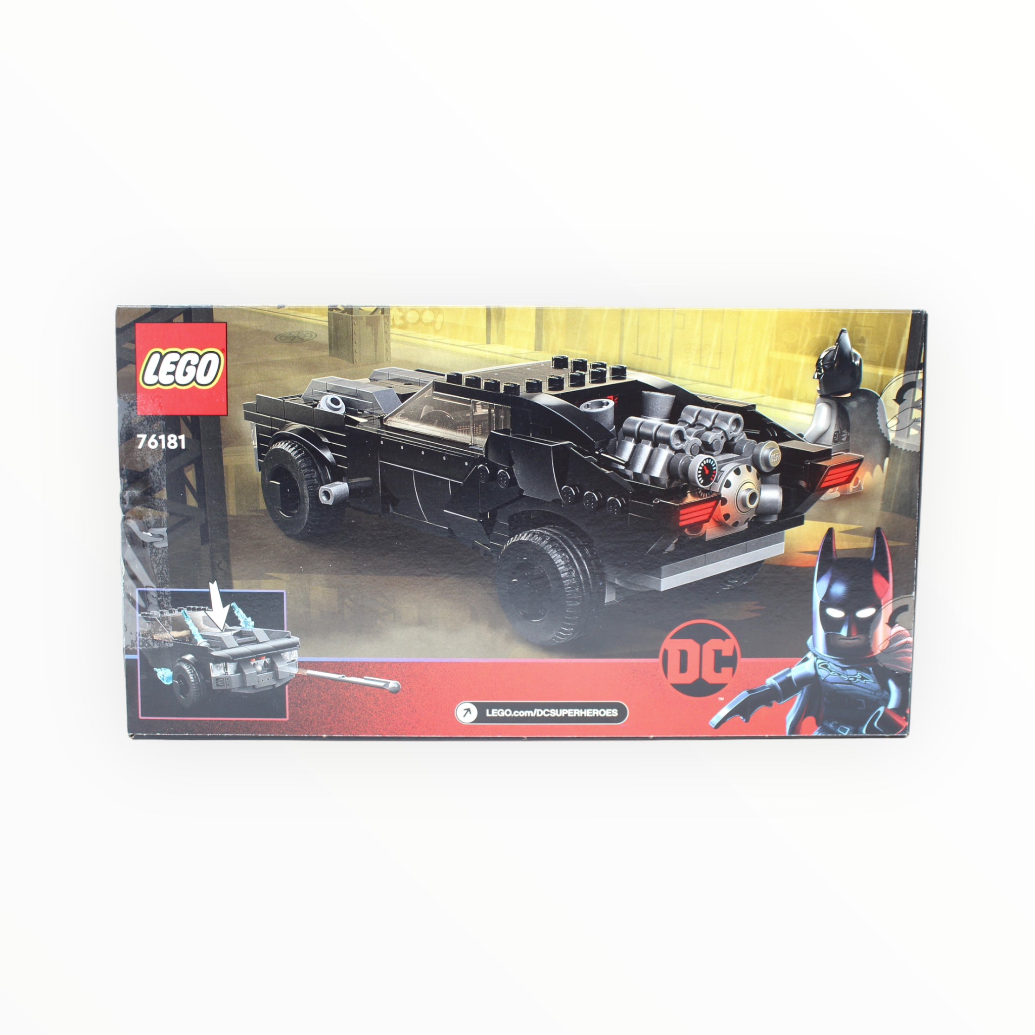Certified Used Set 76181 The Batman Batmobile: The Penguin Chase (open box, sealed bags)