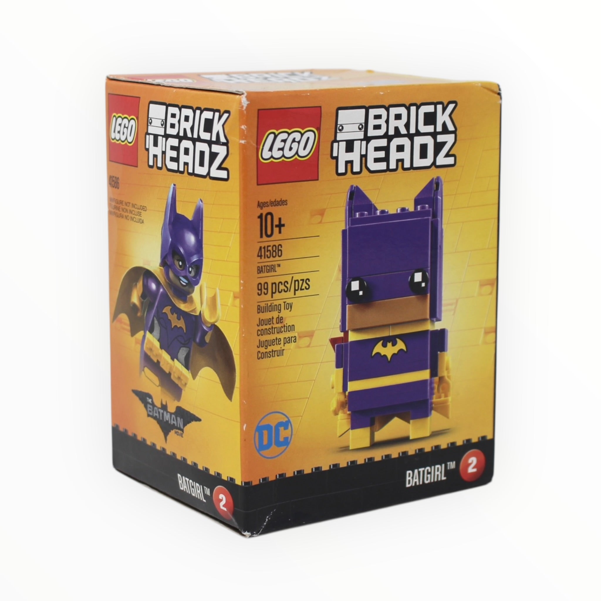 Retired Set 41586 The LEGO Batman Movie BrickHeadz Batgirl (slight box damage)