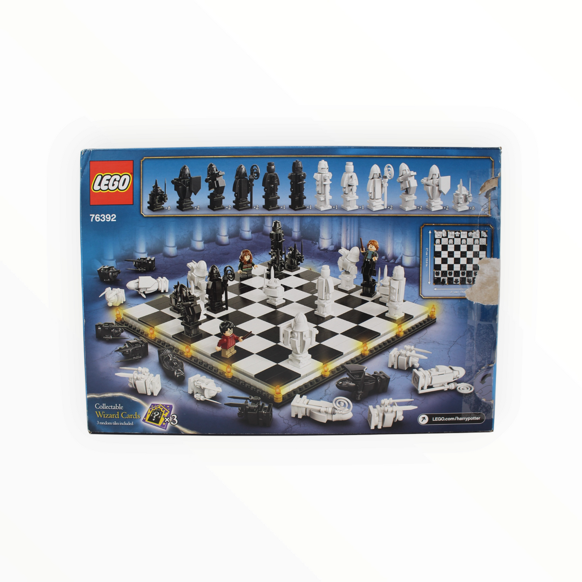 Certified Used Set 76392 Harry Potter Hogwarts Wizard’s Chess (slight box damage)