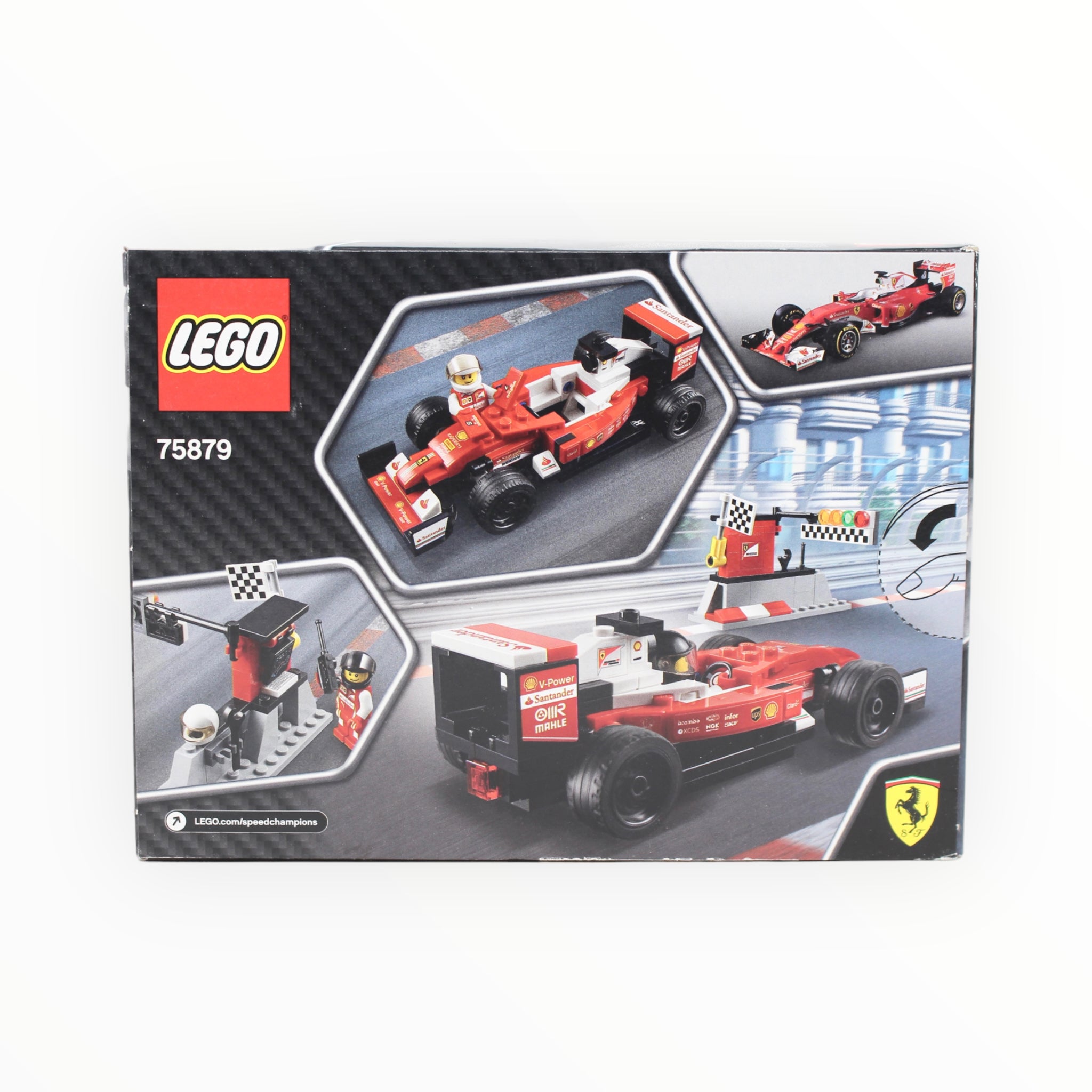 Retired Set 75879 Speed Champions Scuderia Ferrari SF16-H