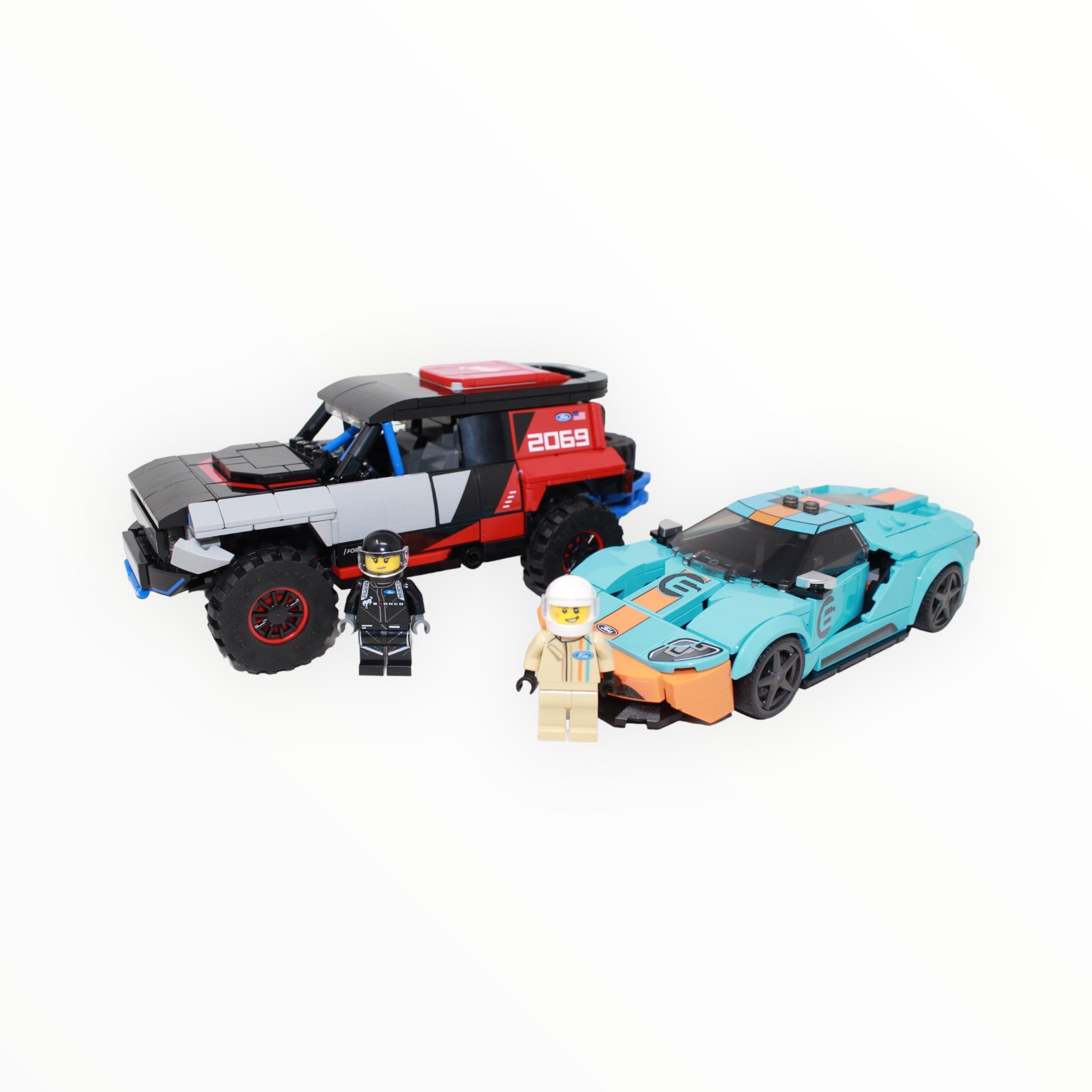 Used Set 76905 Speed Champions Ford GT Heritage Edition & Bronco R