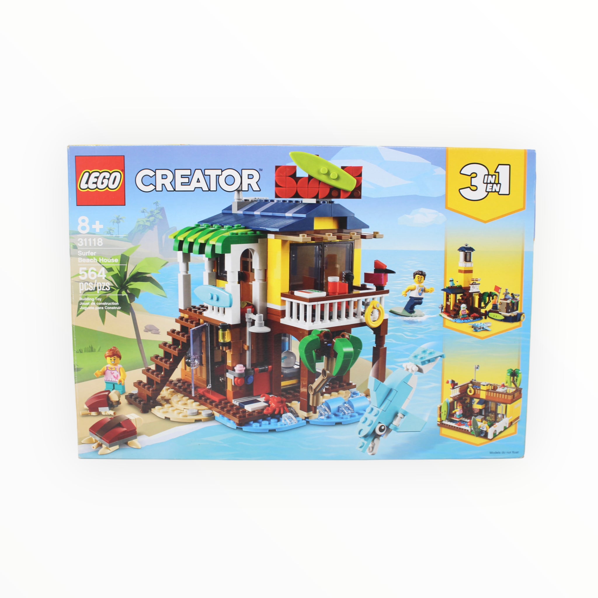 Certified Used Set 31118 Creator Surfer Beach House