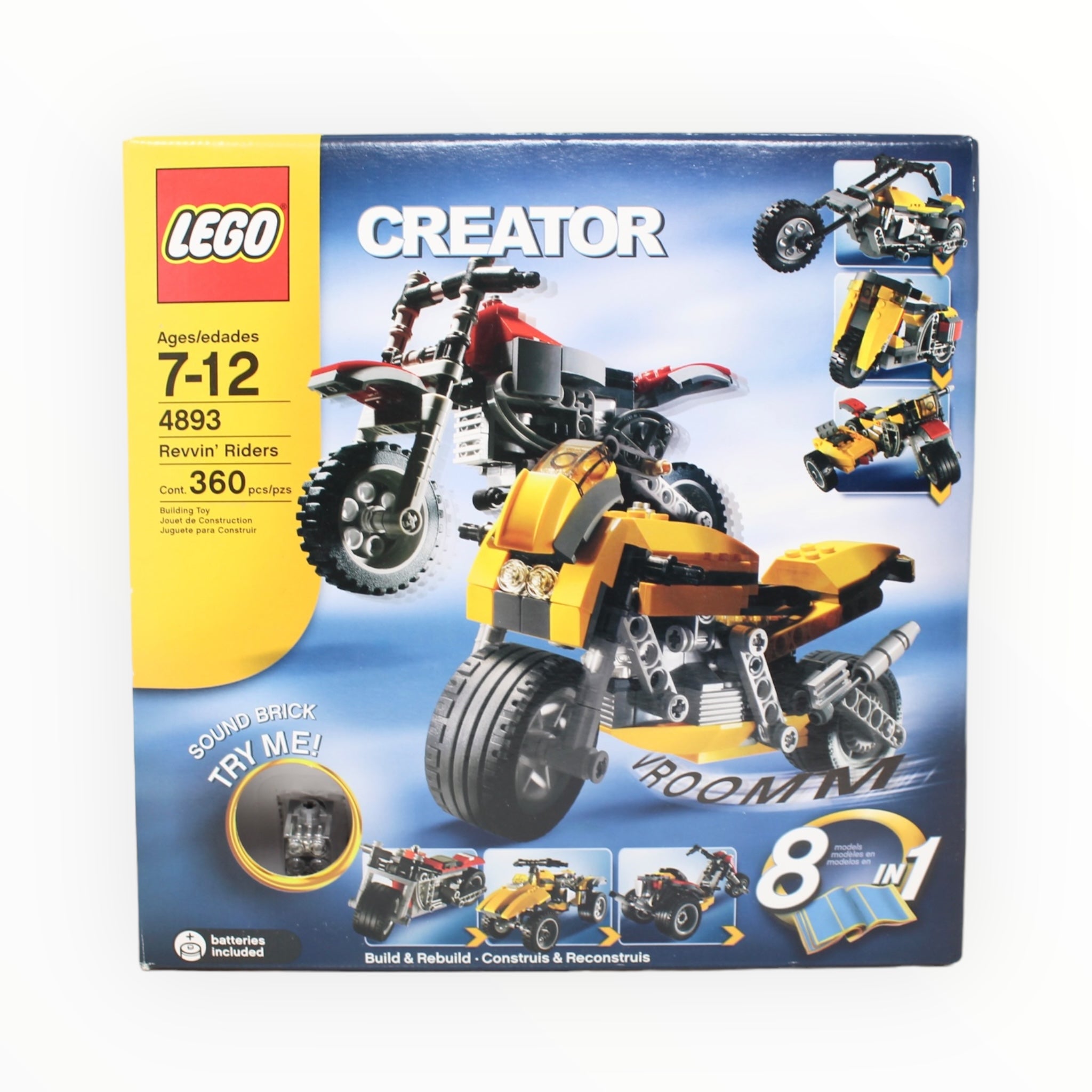 Certified Used Set 4893 Creator Revvin’ Riders