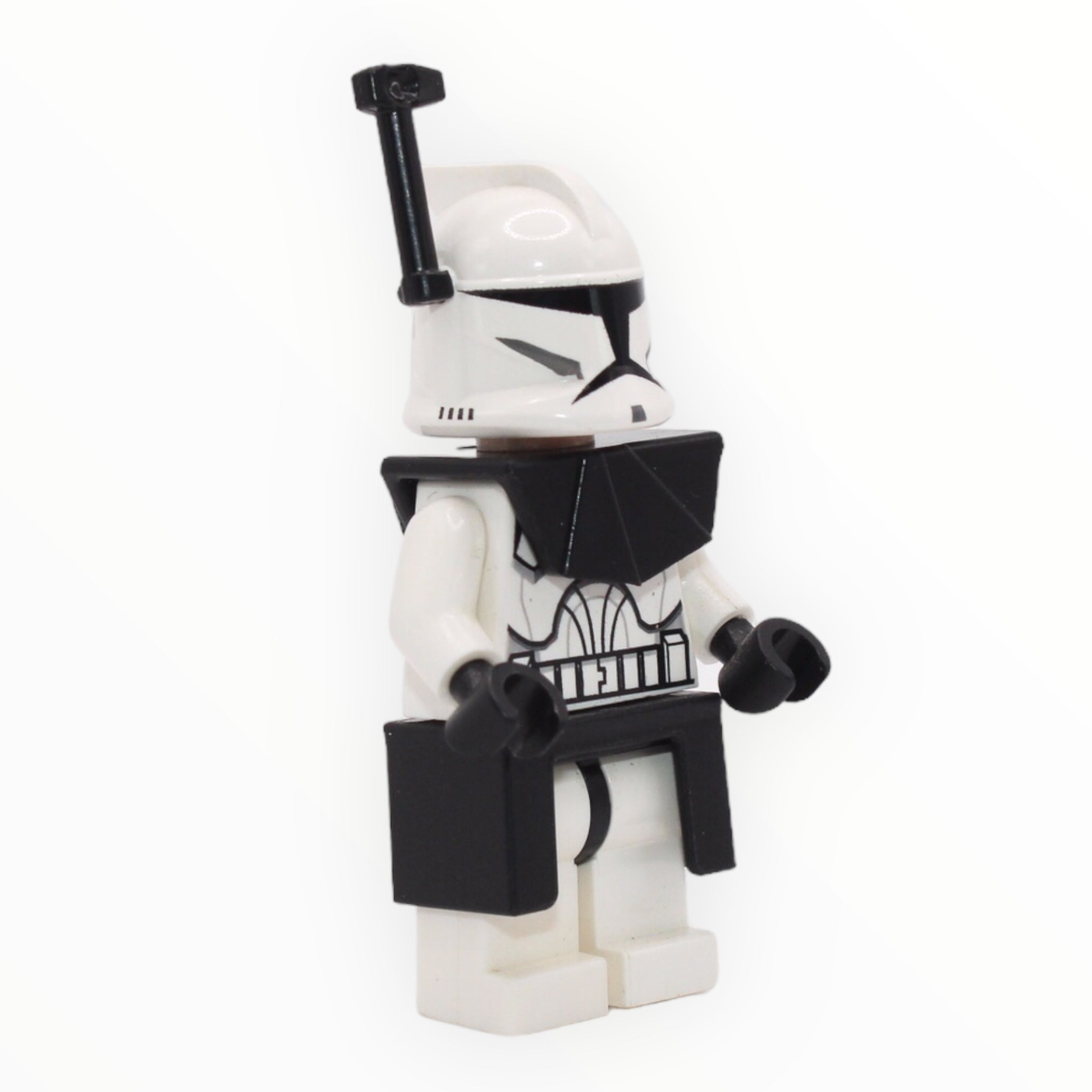 Clone Trooper (Phase I, black kama, pauldron, rangefinder)