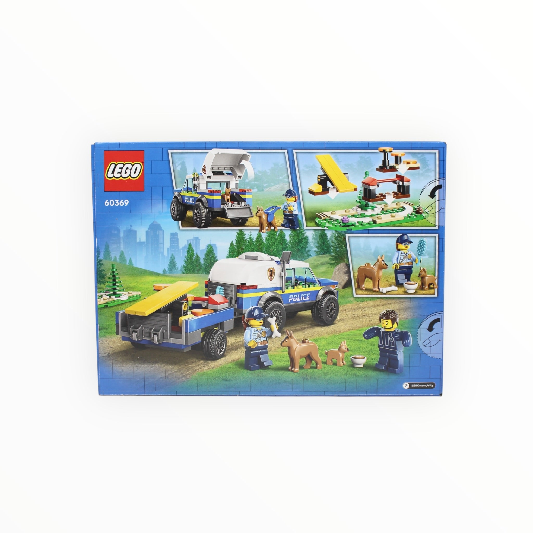 Retired Set 60369 City Mobile Police Dog Training