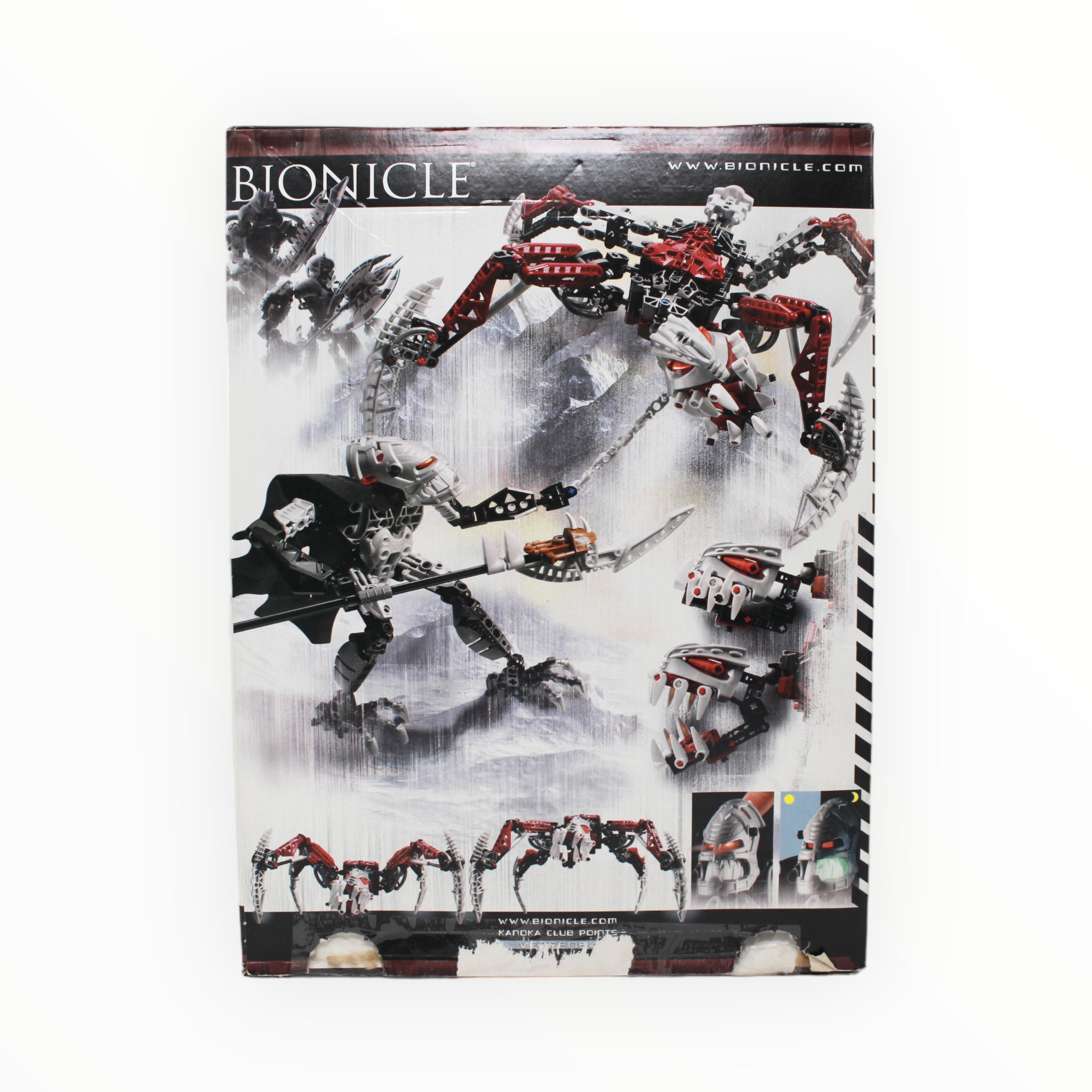 Certified Used Set 8764 Bionicle Vezon & Fenrakk