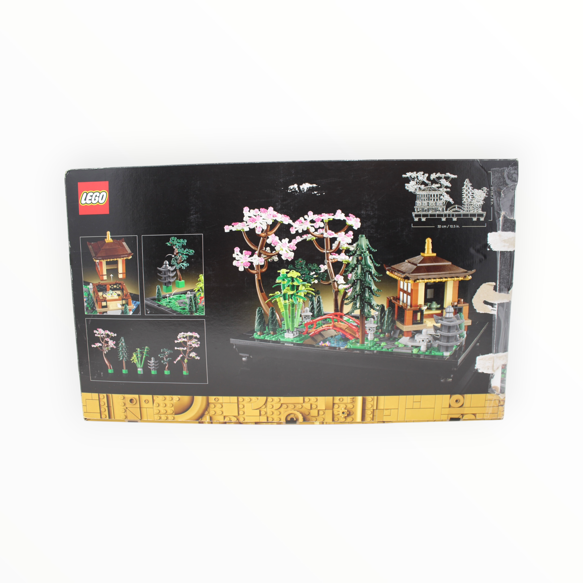 Certified Used Set 10315 Icons Tranquil Garden (some box damage)
