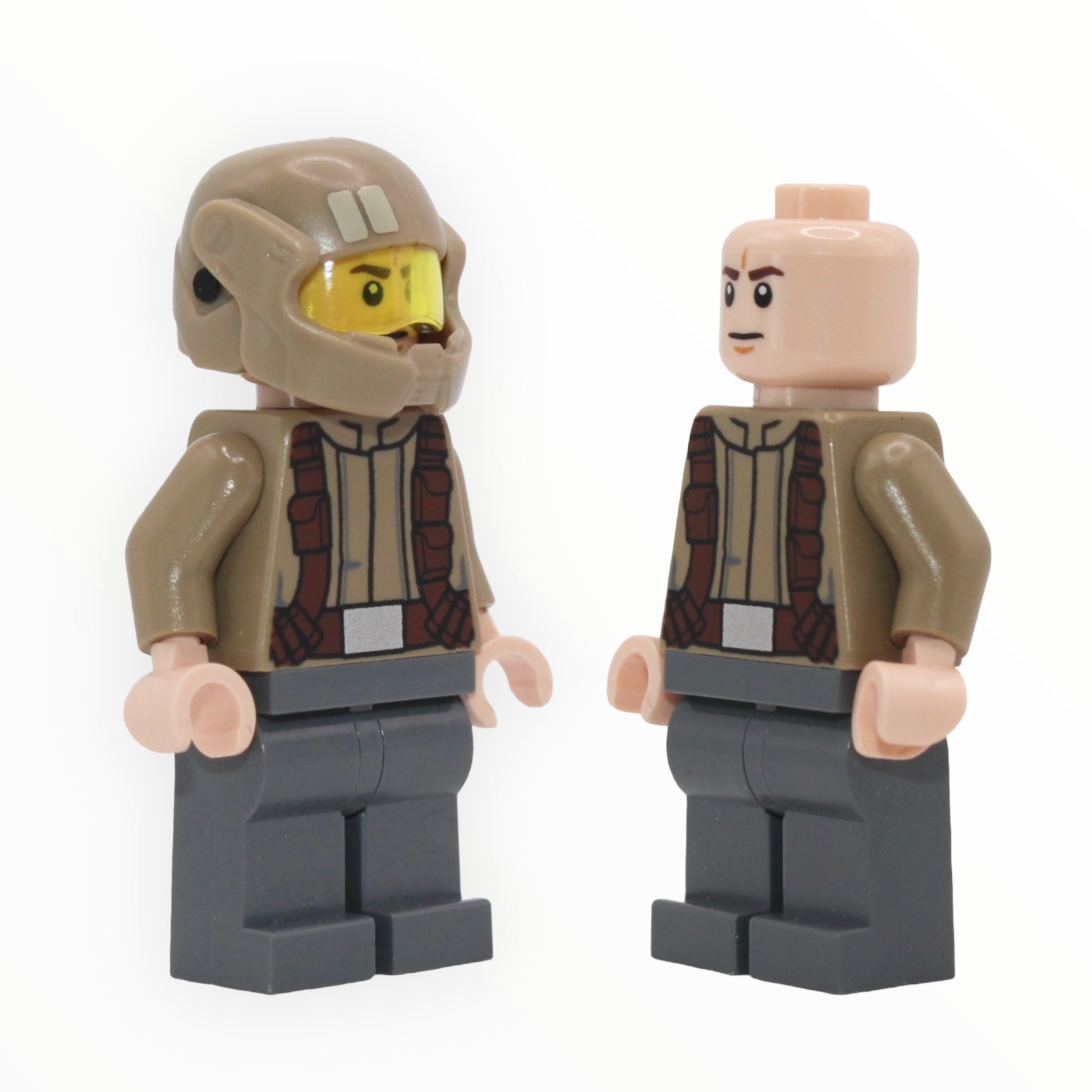 Resistance Trooper (frown, dark tan jacket, dark tan helmet)