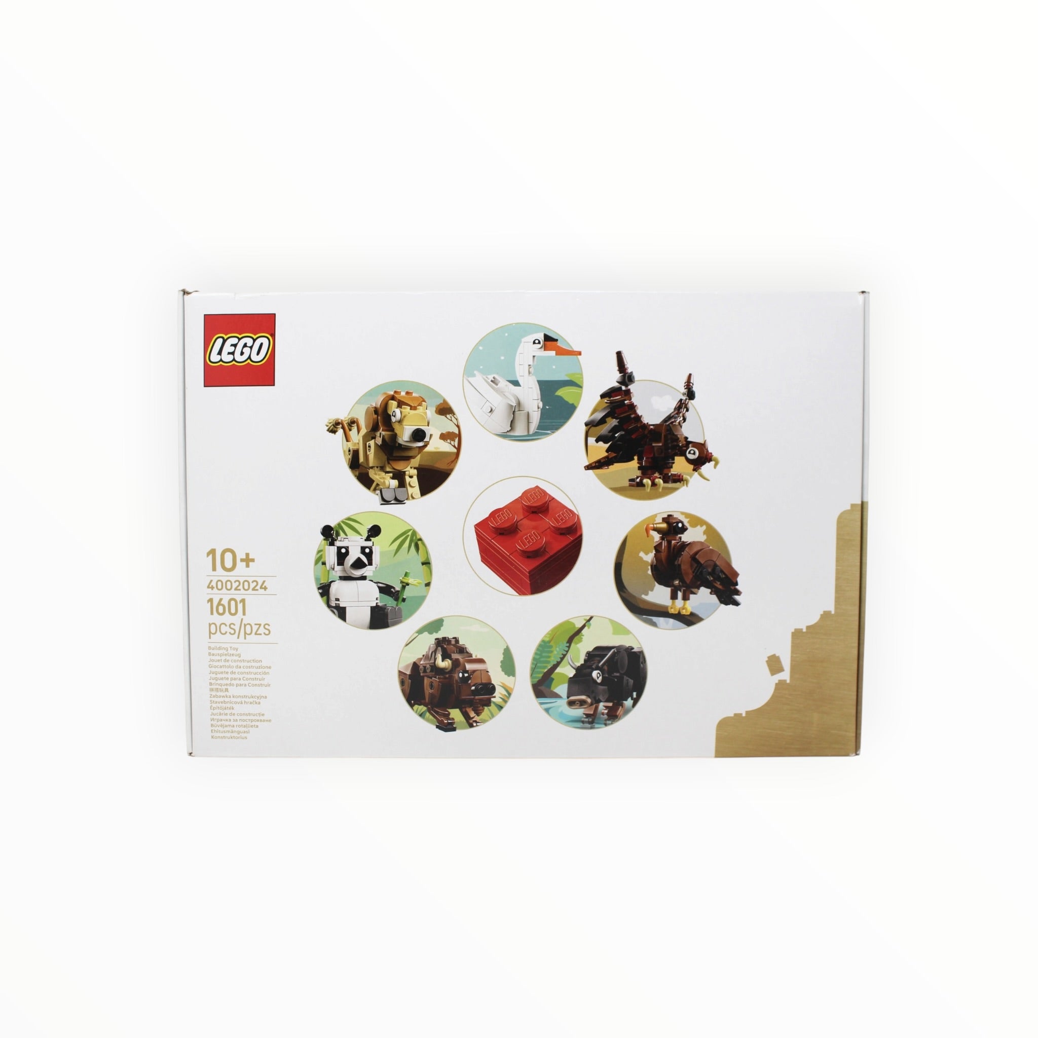 Retired Set 4002024 LEGO Employee Exclusive: LEGO Factories National Animals (2024, slight box damage)