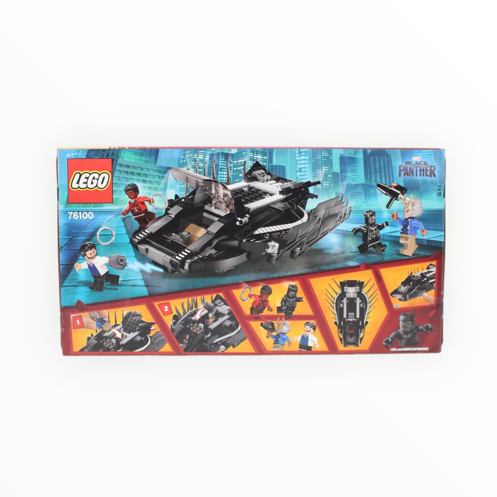 Retired Set 76100 Marvel Super Heroes Royal Talon Fighter Attack