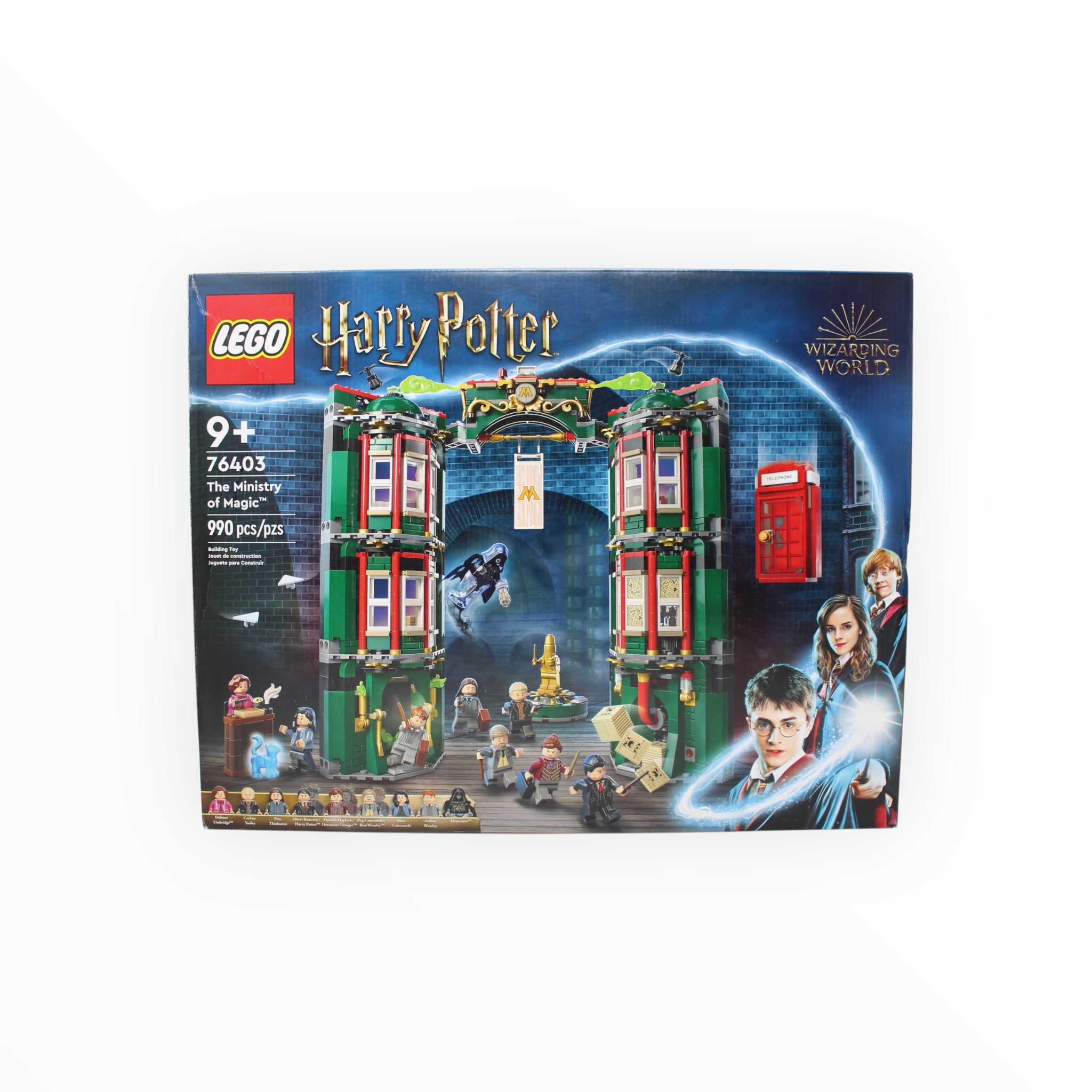 Certified Used Set 76403 Harry Potter The Ministry of Magic (open box, sealed bags)