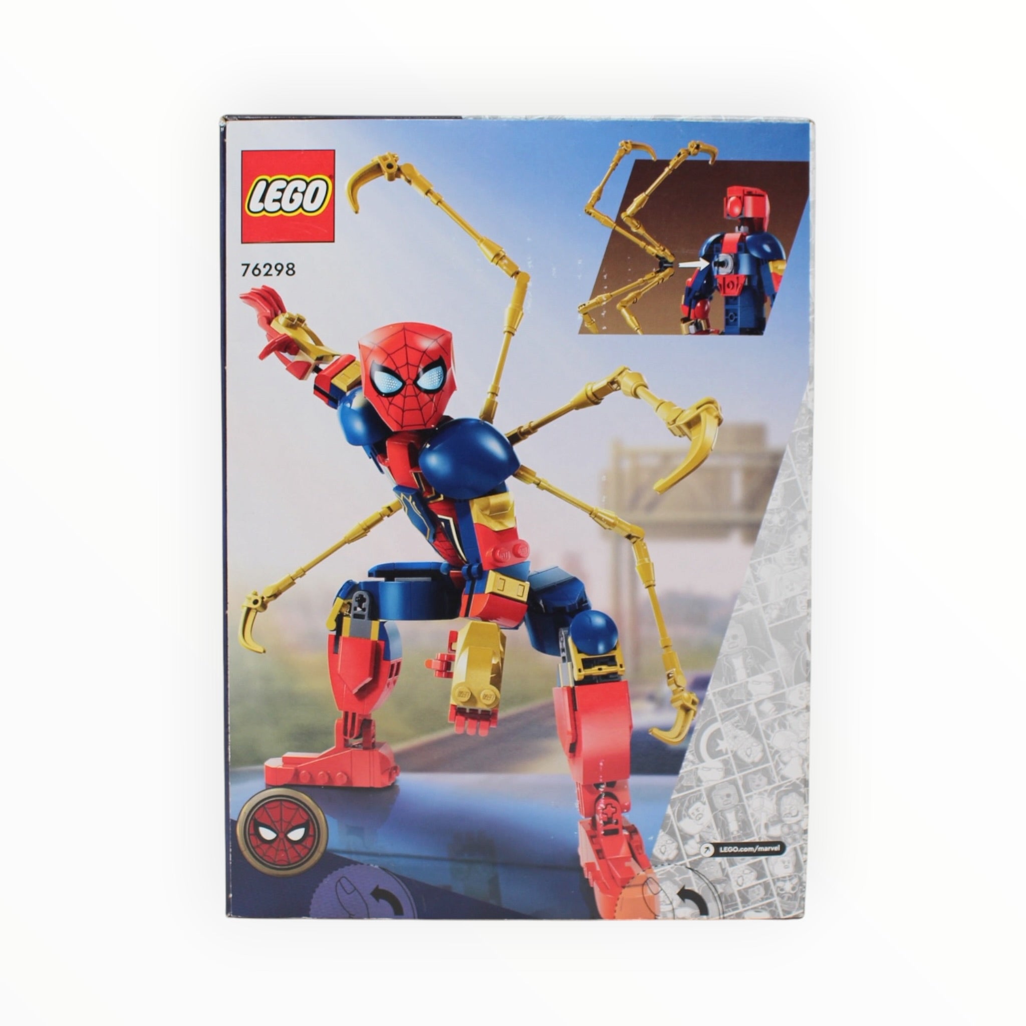 Retired Set 76298 Marvel Iron Spider-Man Construction Figure