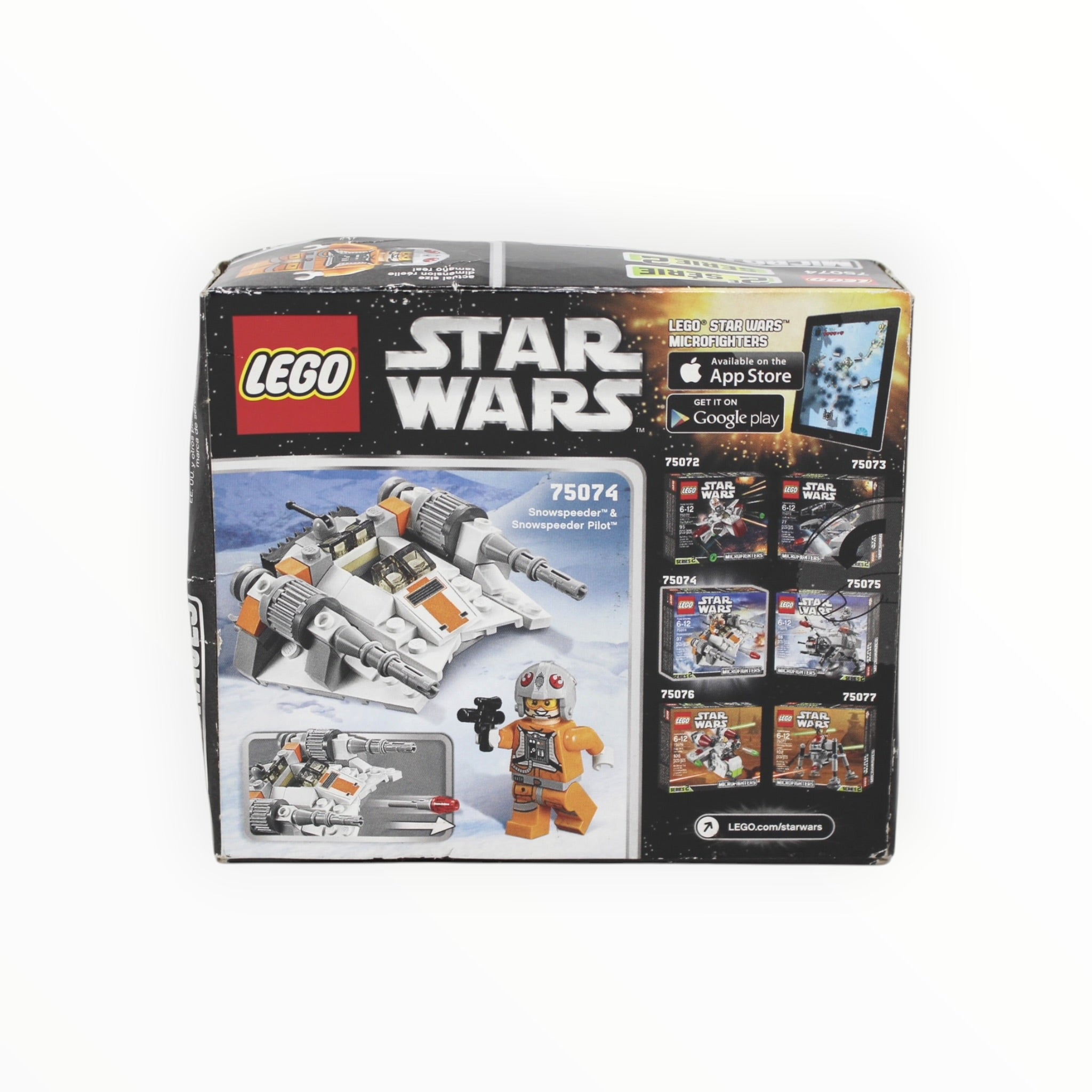 Retired Set 75074 Star Wars Snowspeeder Microfighter (damaged box)