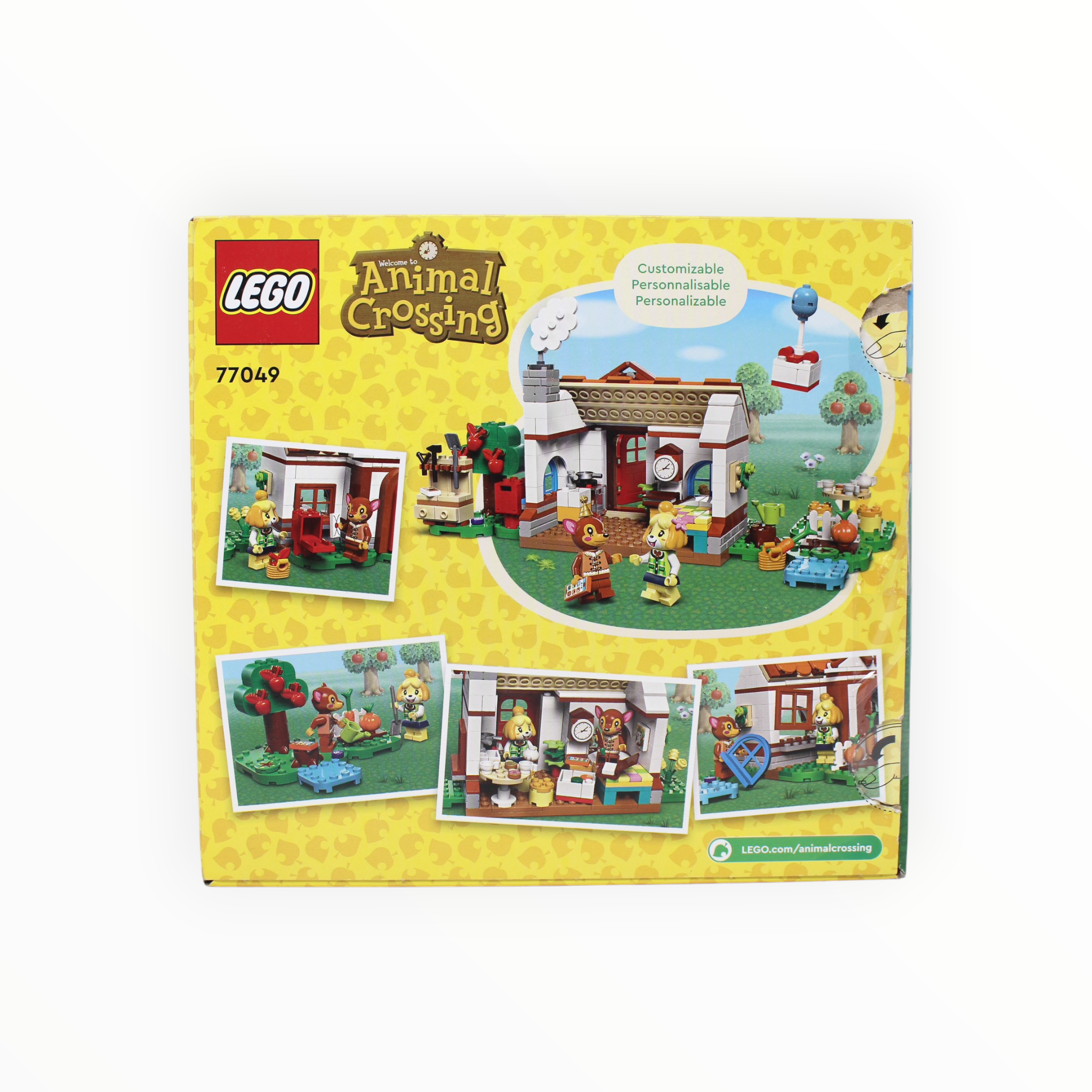 Certified Used Set 77049 Animal Crossing Isabelle’s House Visit