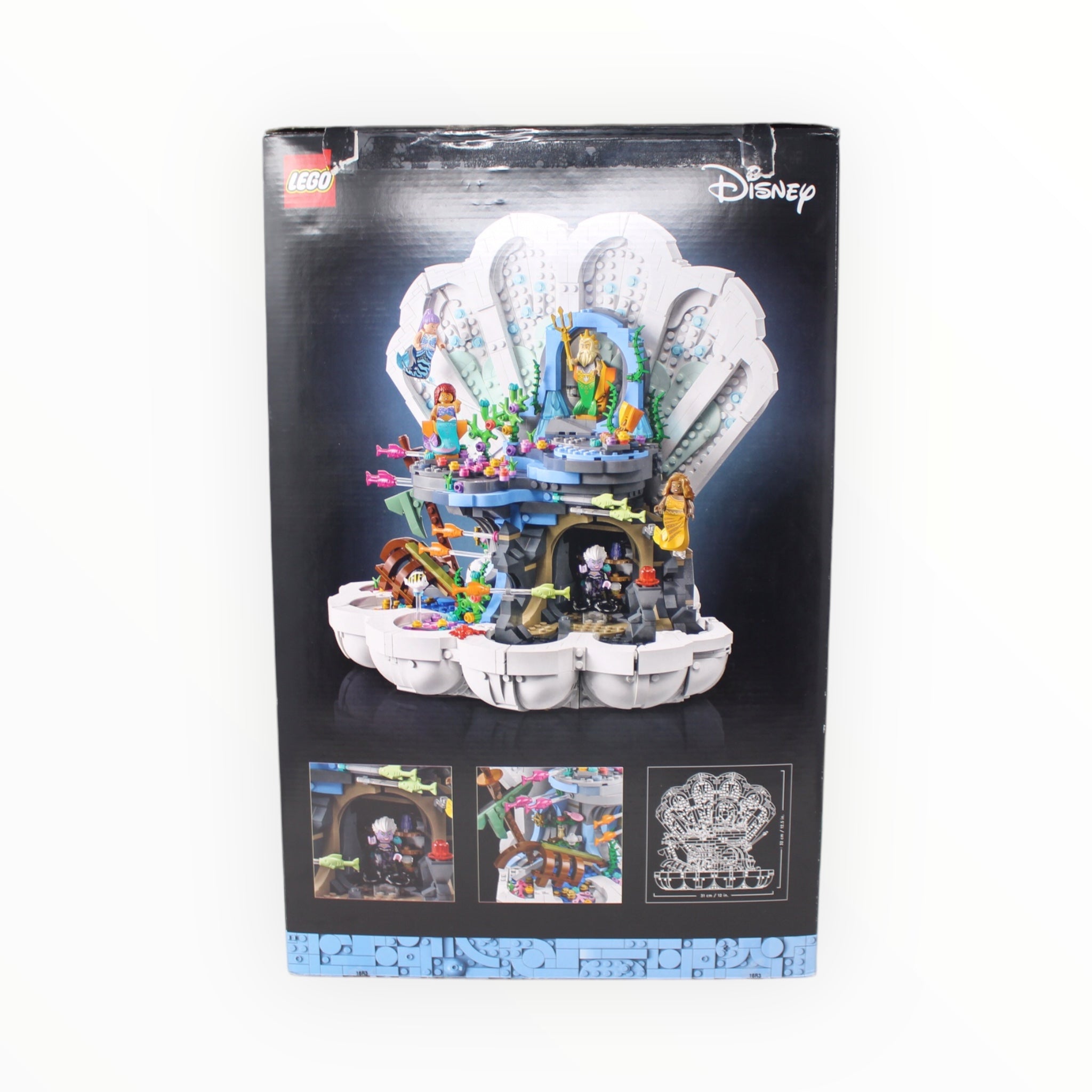 Certified Used Set 43225 Disney The Little Mermaid Clamshell