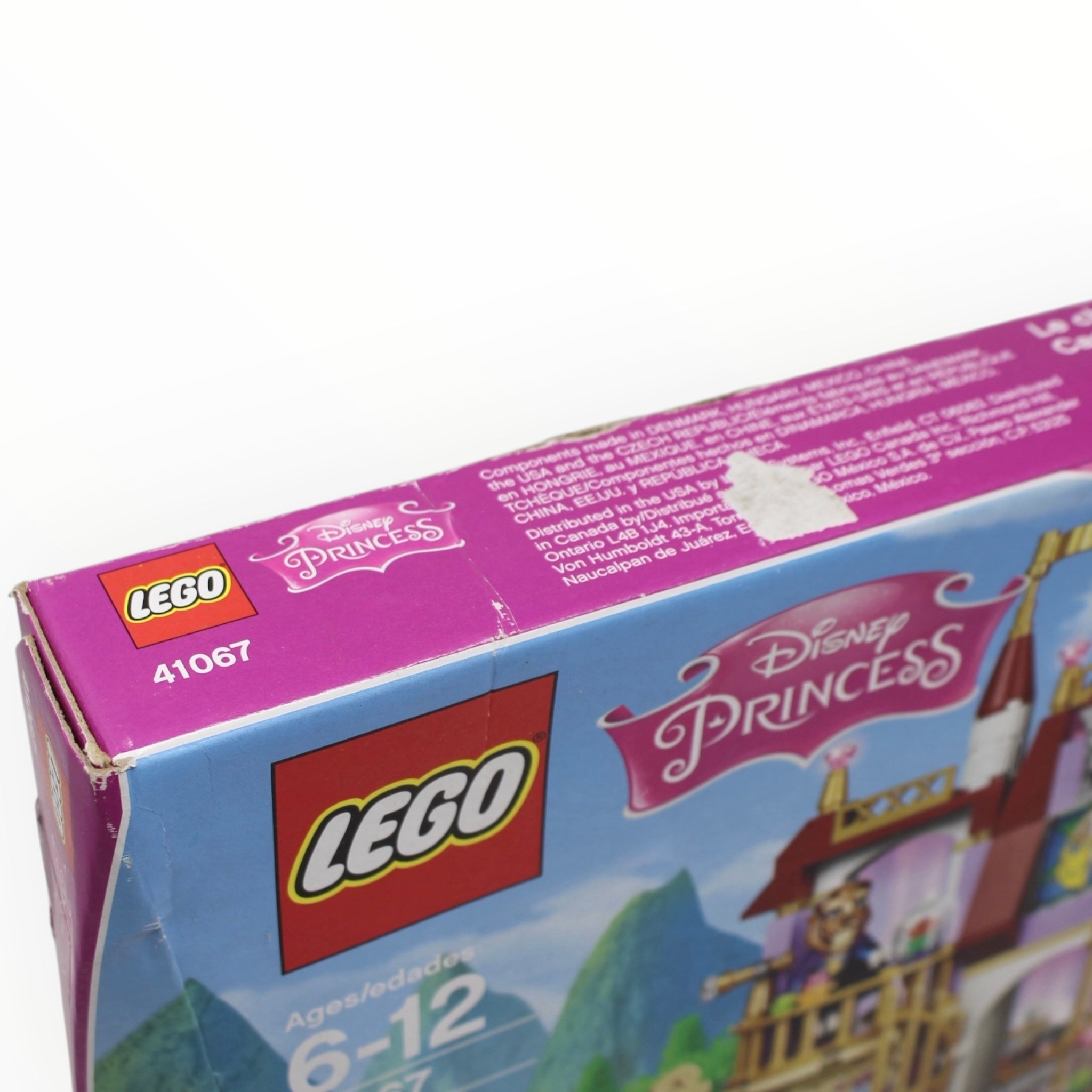 Retired Set 41067 Disney Princess Belle’s Enchanted Castle (damaged box)