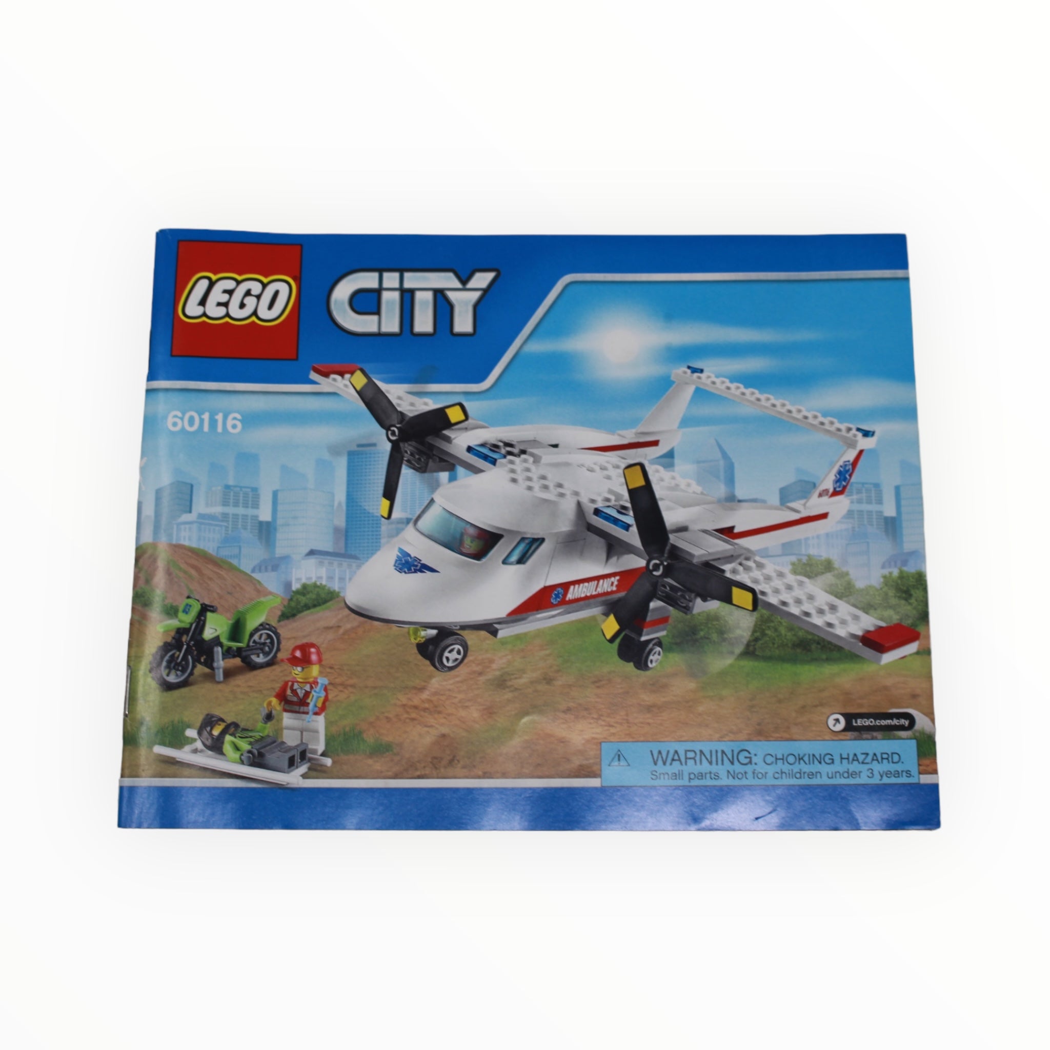 Used Set 60116 City Ambulance Plane