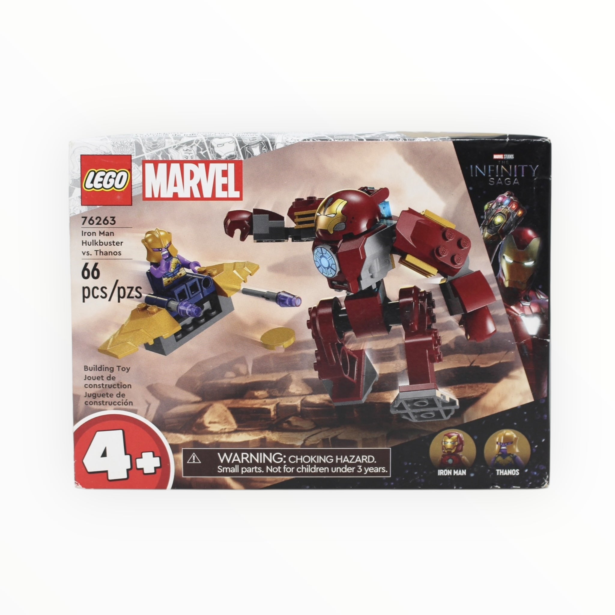 Retired Set 76263 Marvel Iron Man Hulkbuster vs. Thanos