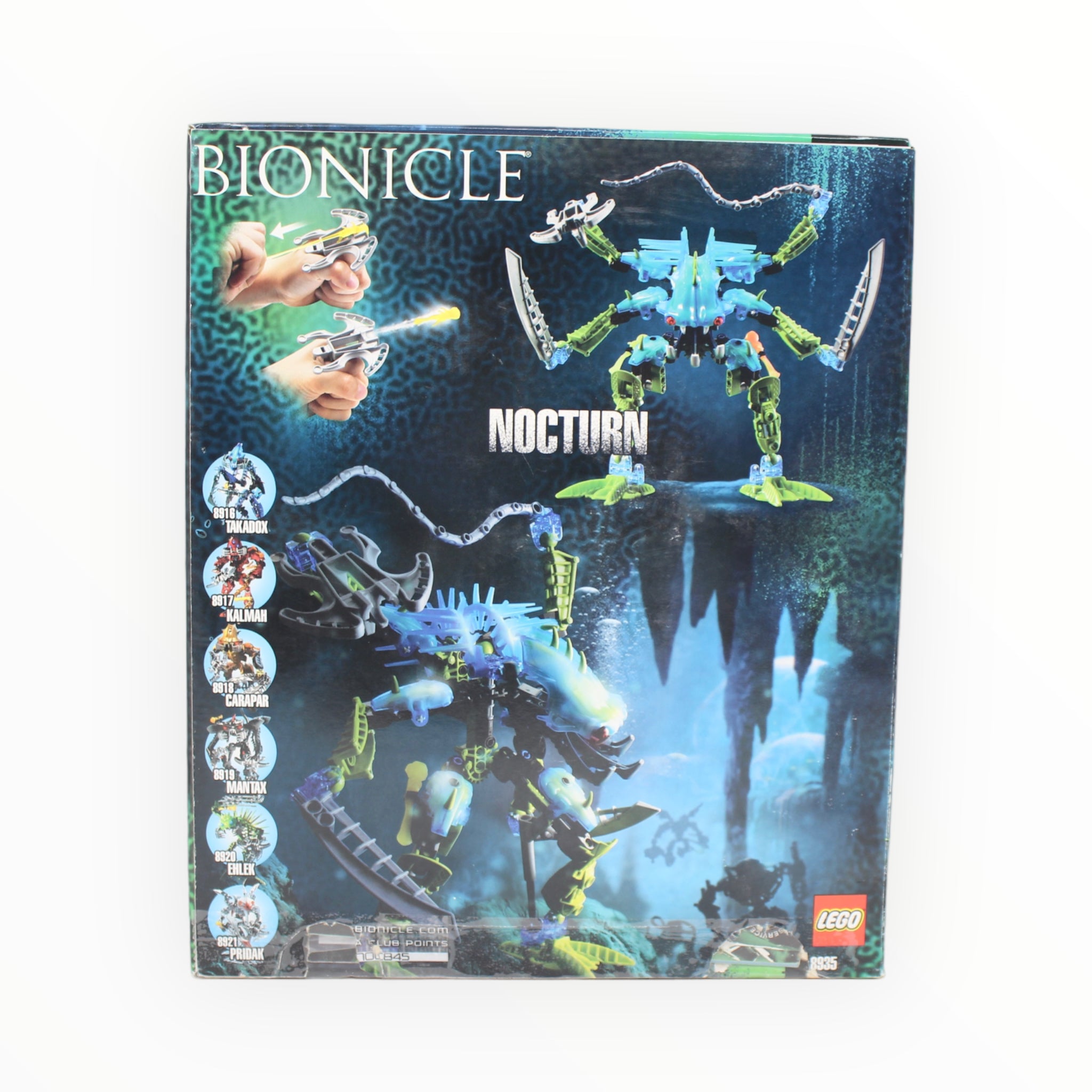 Certified Used Set 8935 Bionicle Nocturn