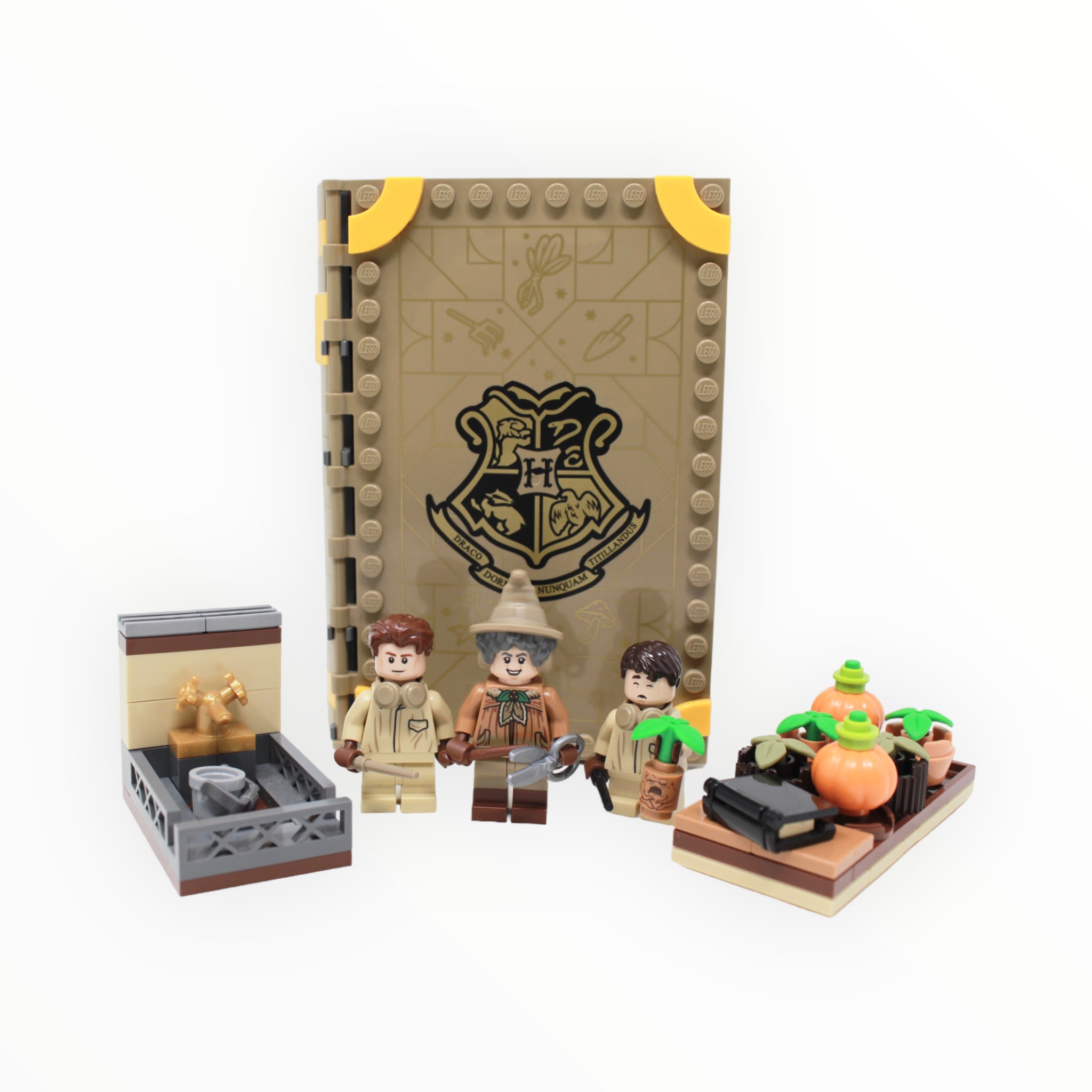 Used Set 76384 Harry Potter Hogwarts Moment: Herbology Class