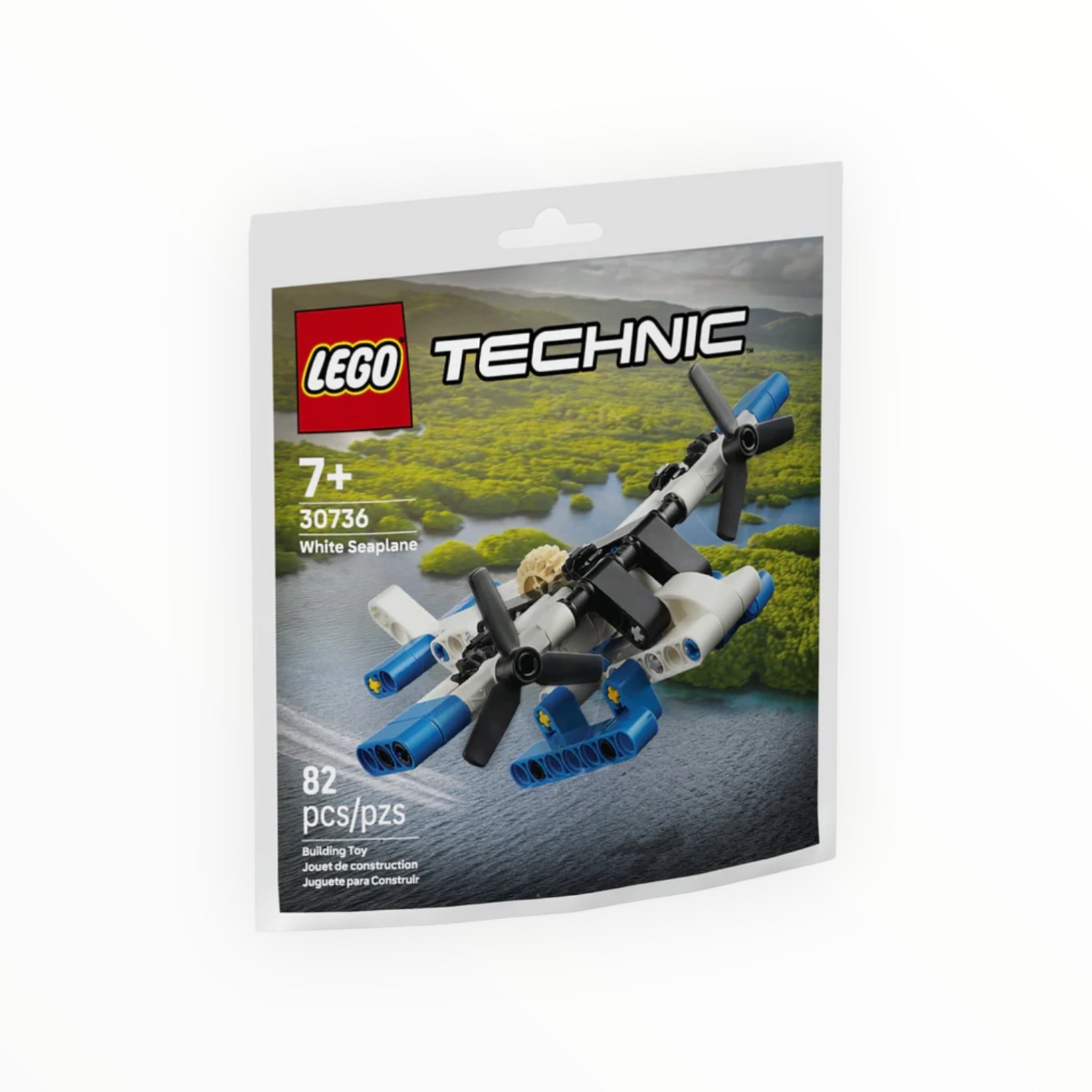 Paper Bag 30736 Technic White Seaplane