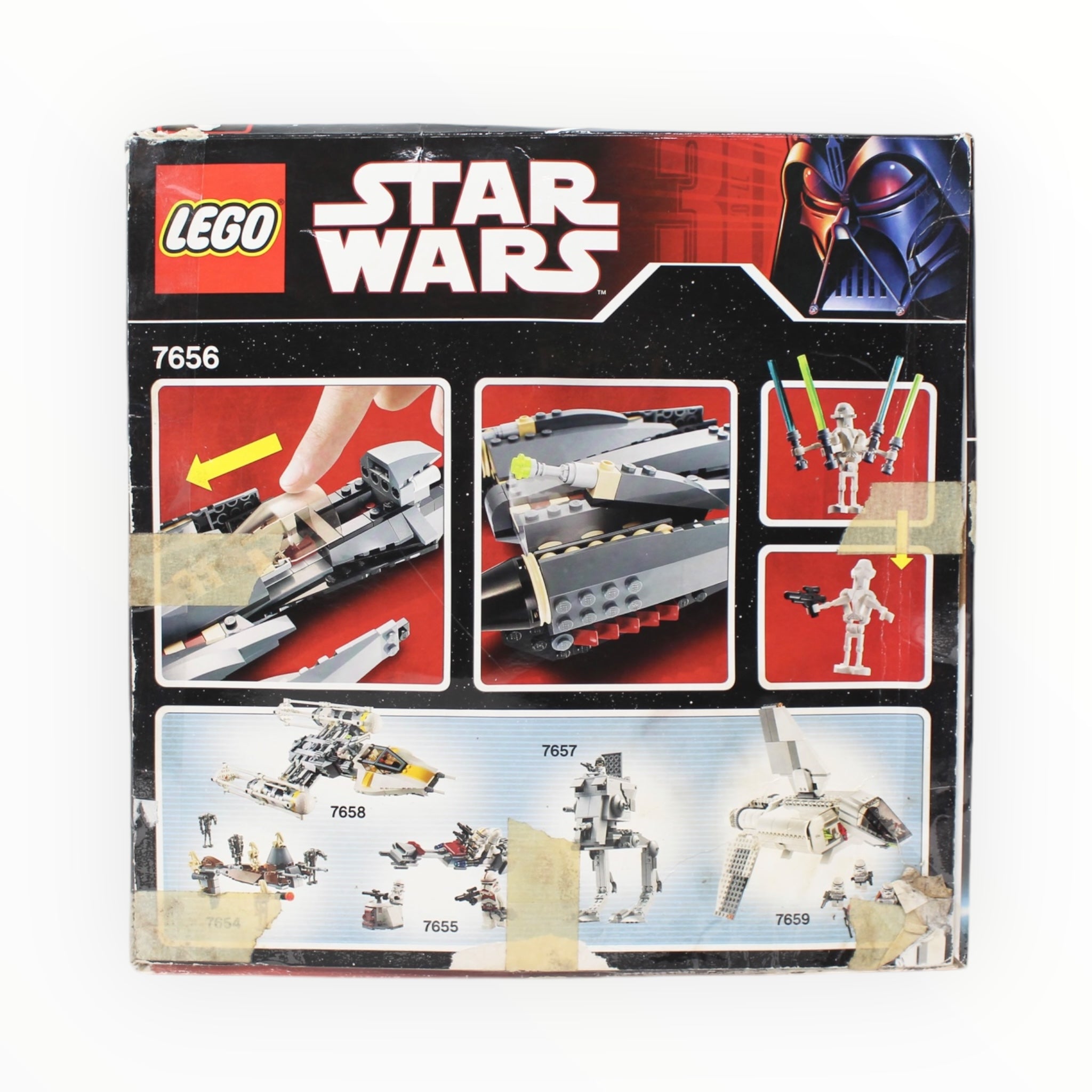 Certified Used Set 7656 Star Wars General Grievous Starfighter (2007)