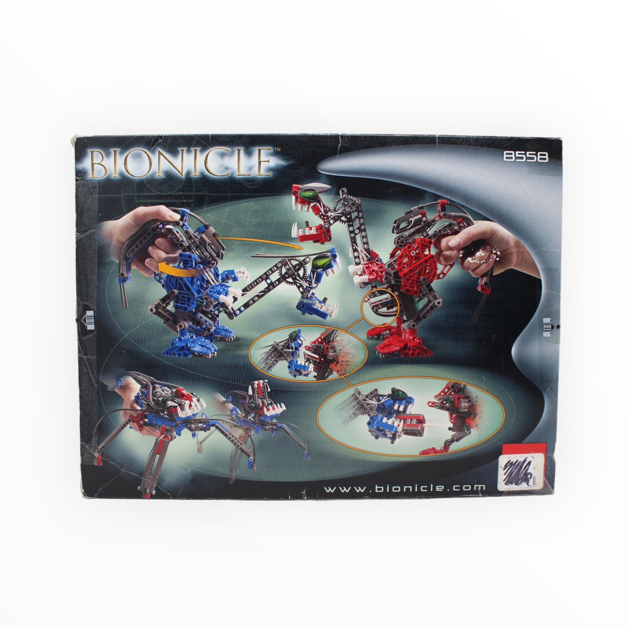 Certified Used Set 8558 Bionicle Cahdok & Gahdok
